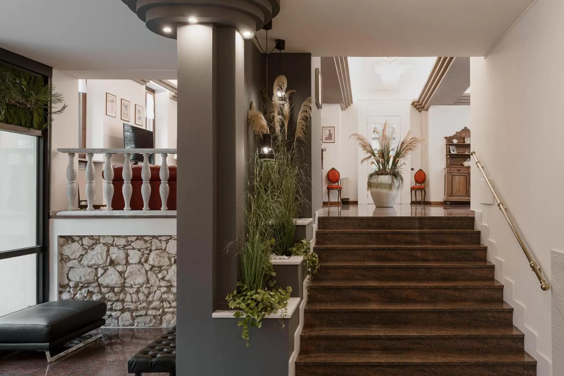 Communal lounge/ TV room in Hotel San Marco Fitness Pool & Spa