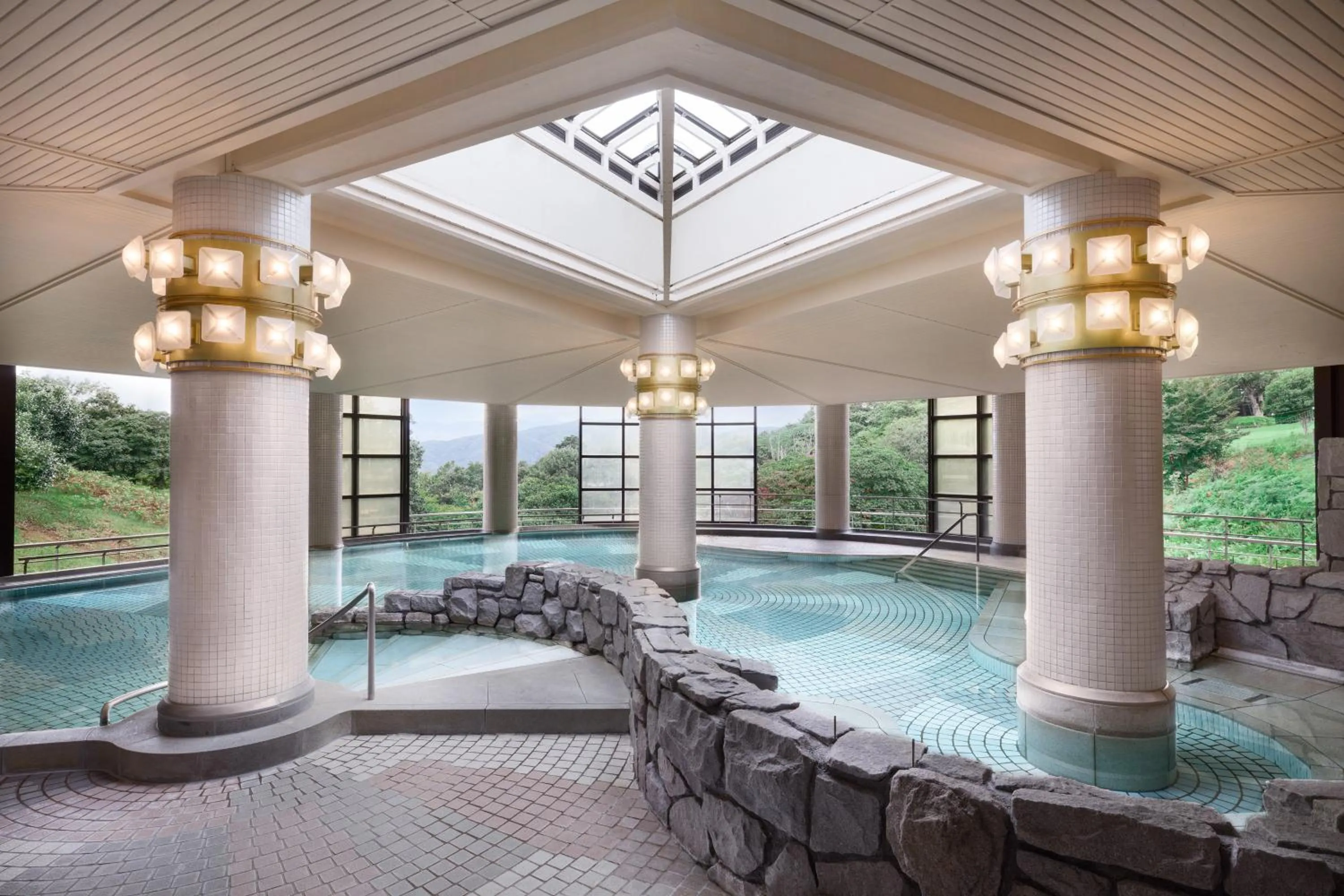 Hot Spring Bath in Hotel Laforet Shuzenji