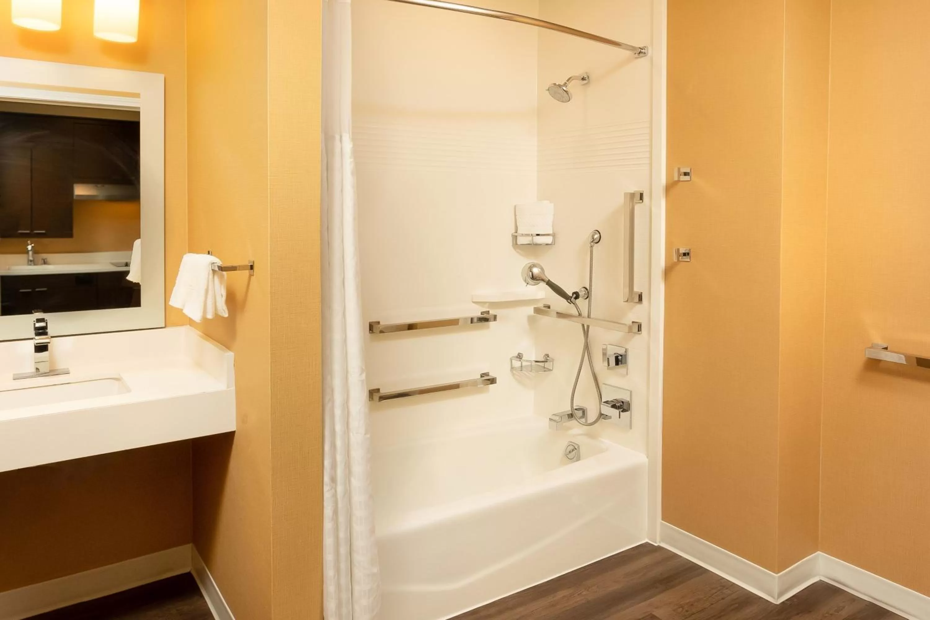 Bathroom in TownePlace Suites By Marriott Las Vegas Stadium District