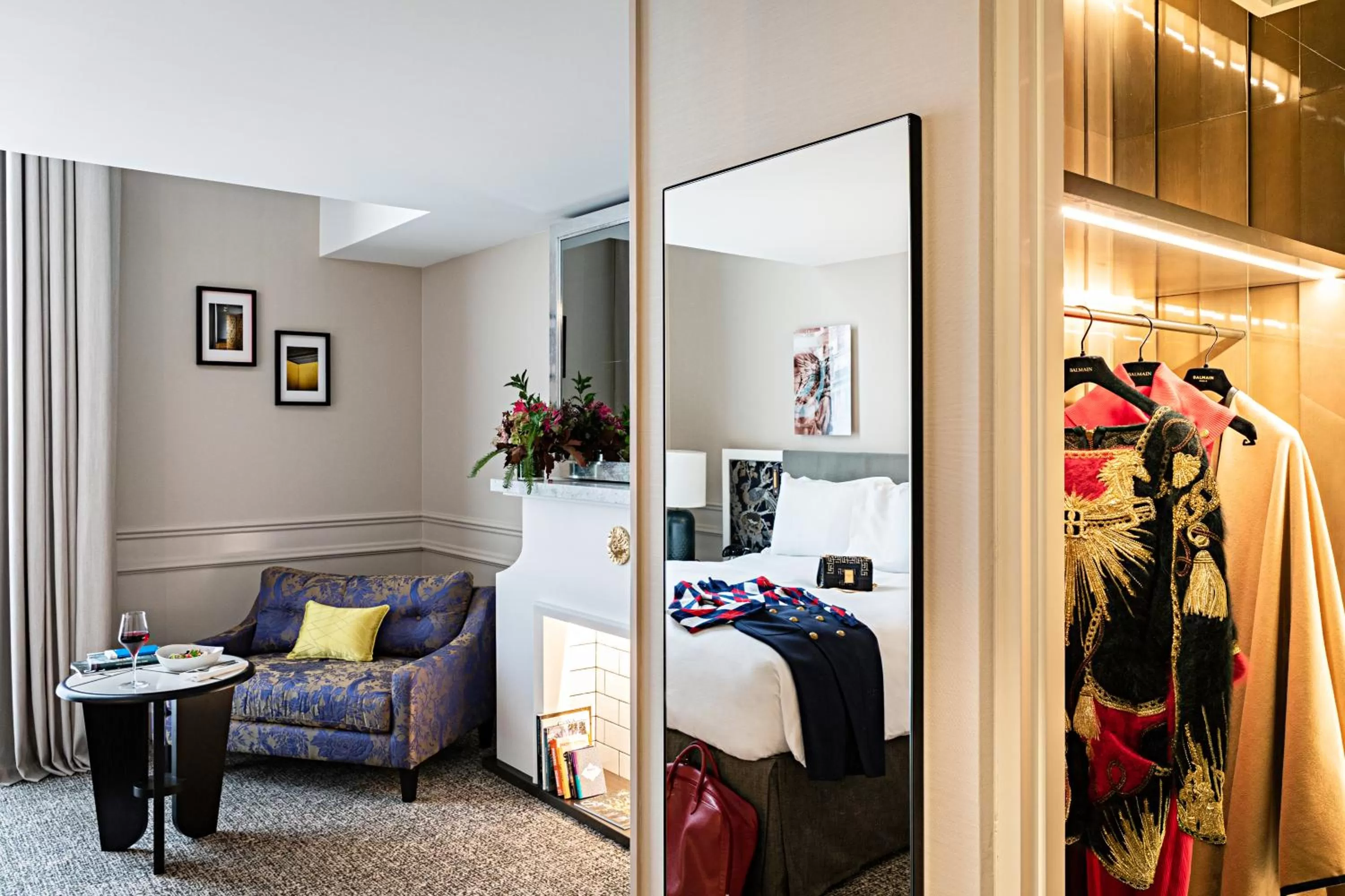 Living room in Sofitel Le Scribe Paris Opera