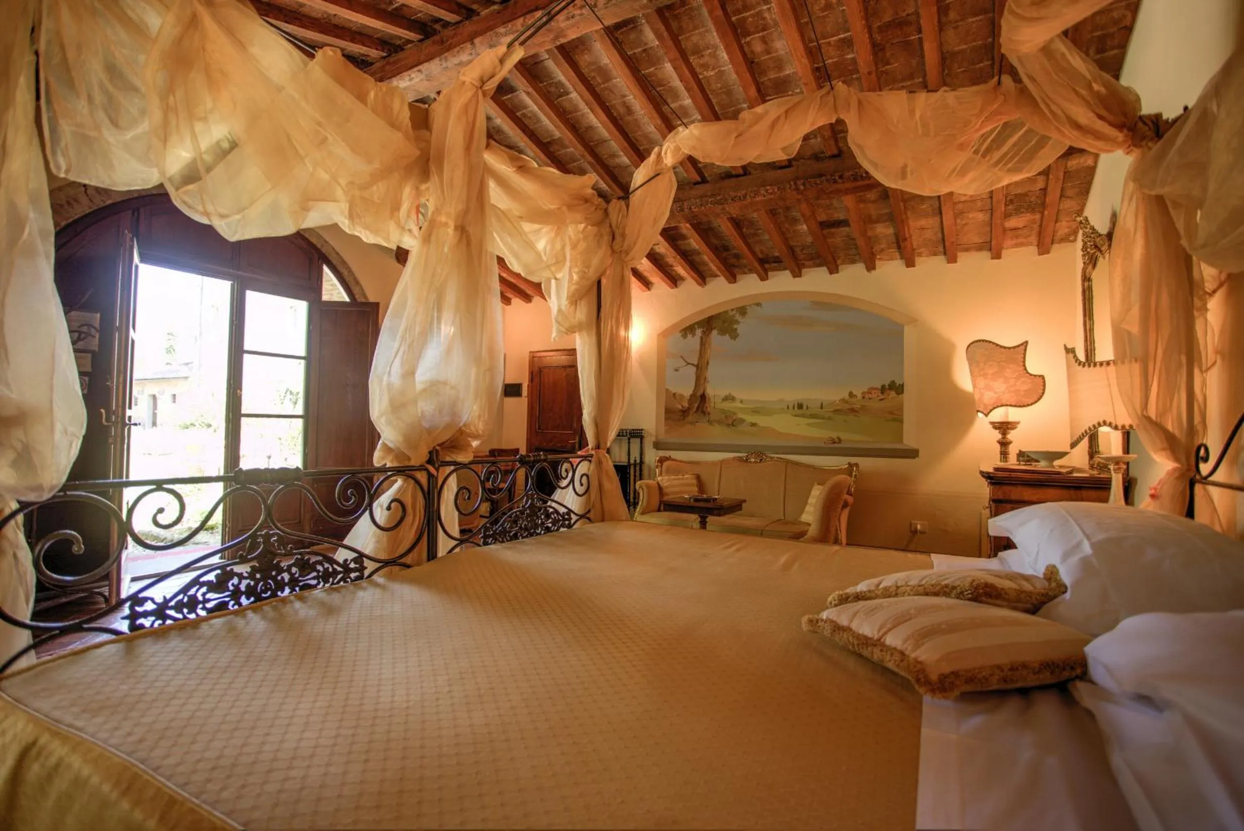 Bed in Relais Villa Baldelli