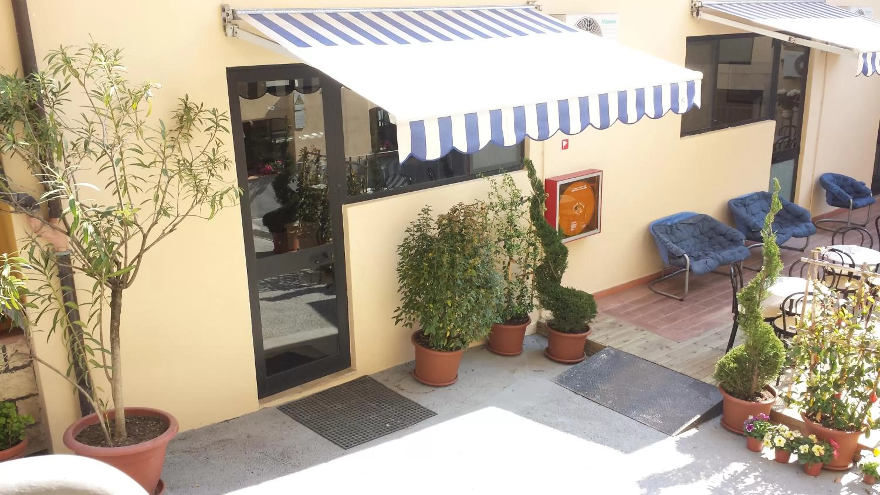 Balcony/Terrace in Hotel Firenze 2000