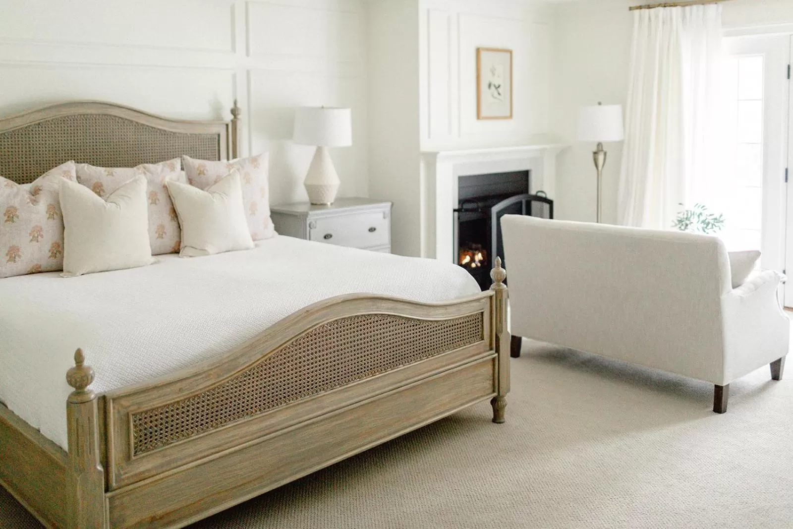 Bed in Fairville Inn