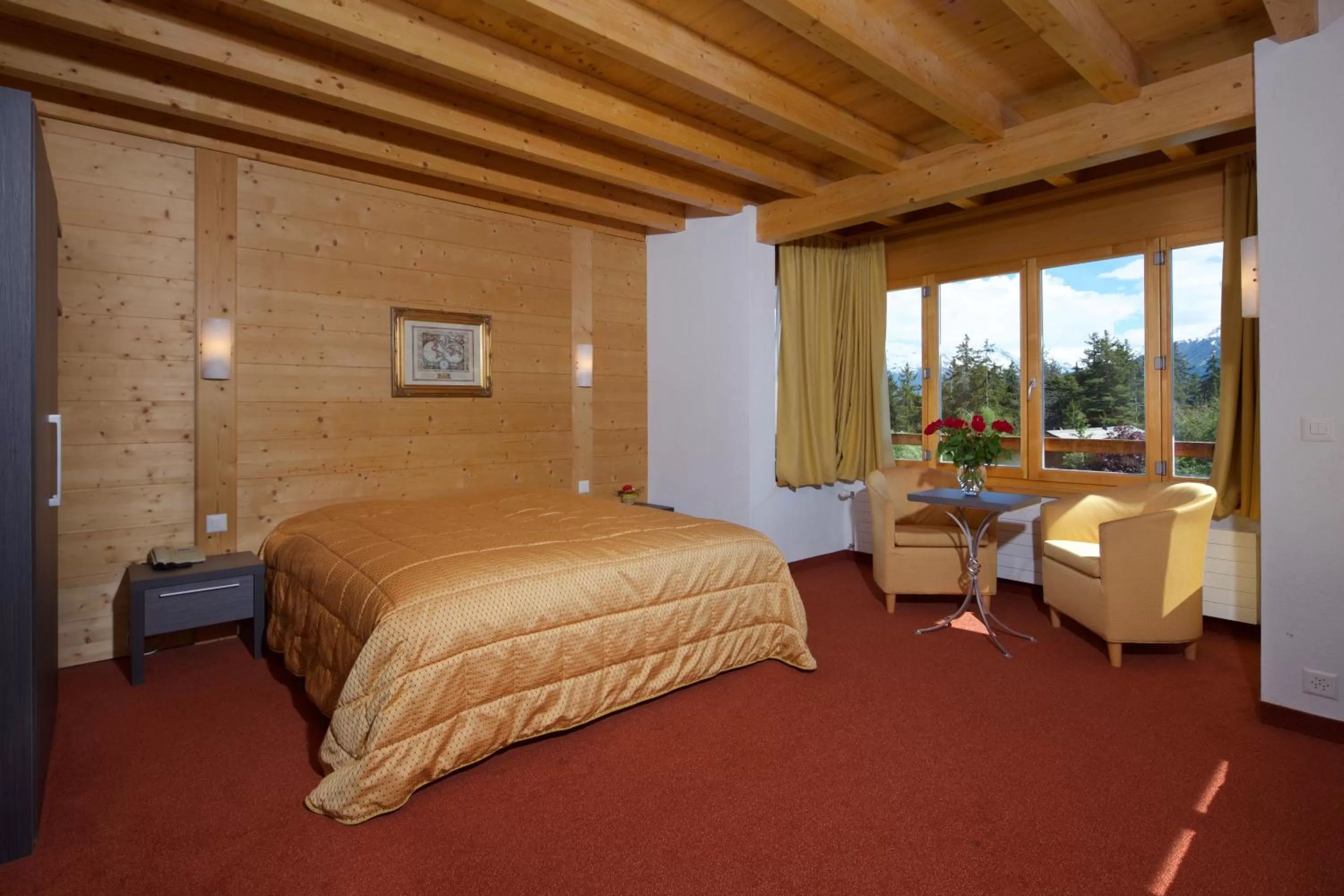 Bedroom, Bed in Hotel La Prairie