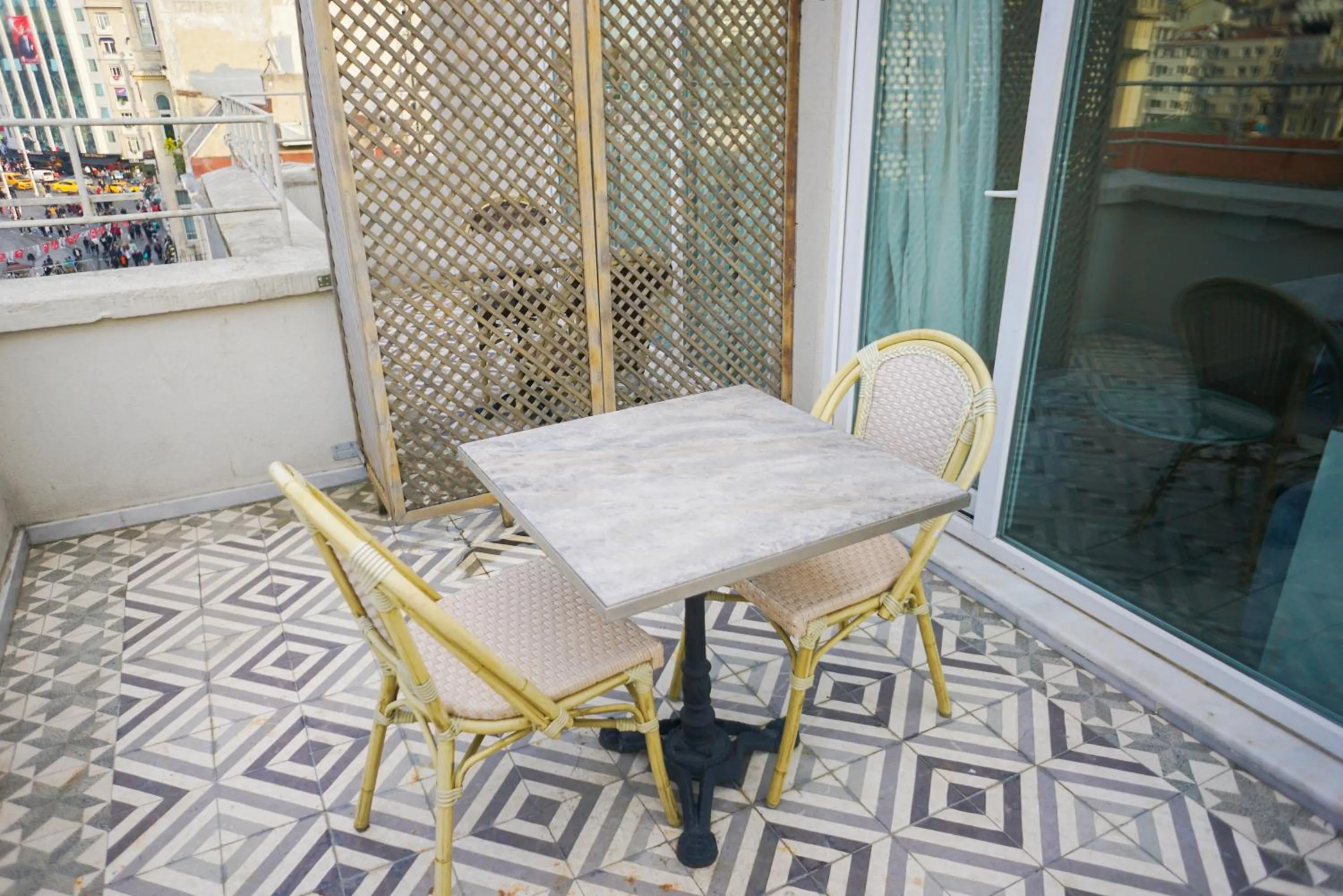Balcony/Terrace in Triada Hotel Taksim - Special Category