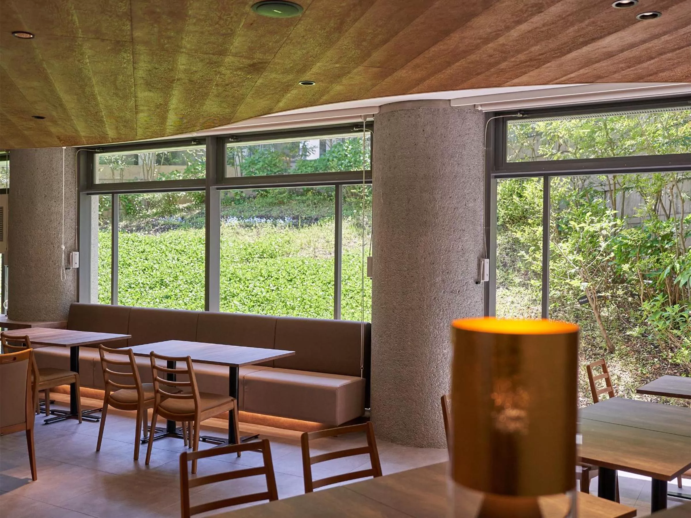 Communal lounge/ TV room in WeBase KAMAKURA