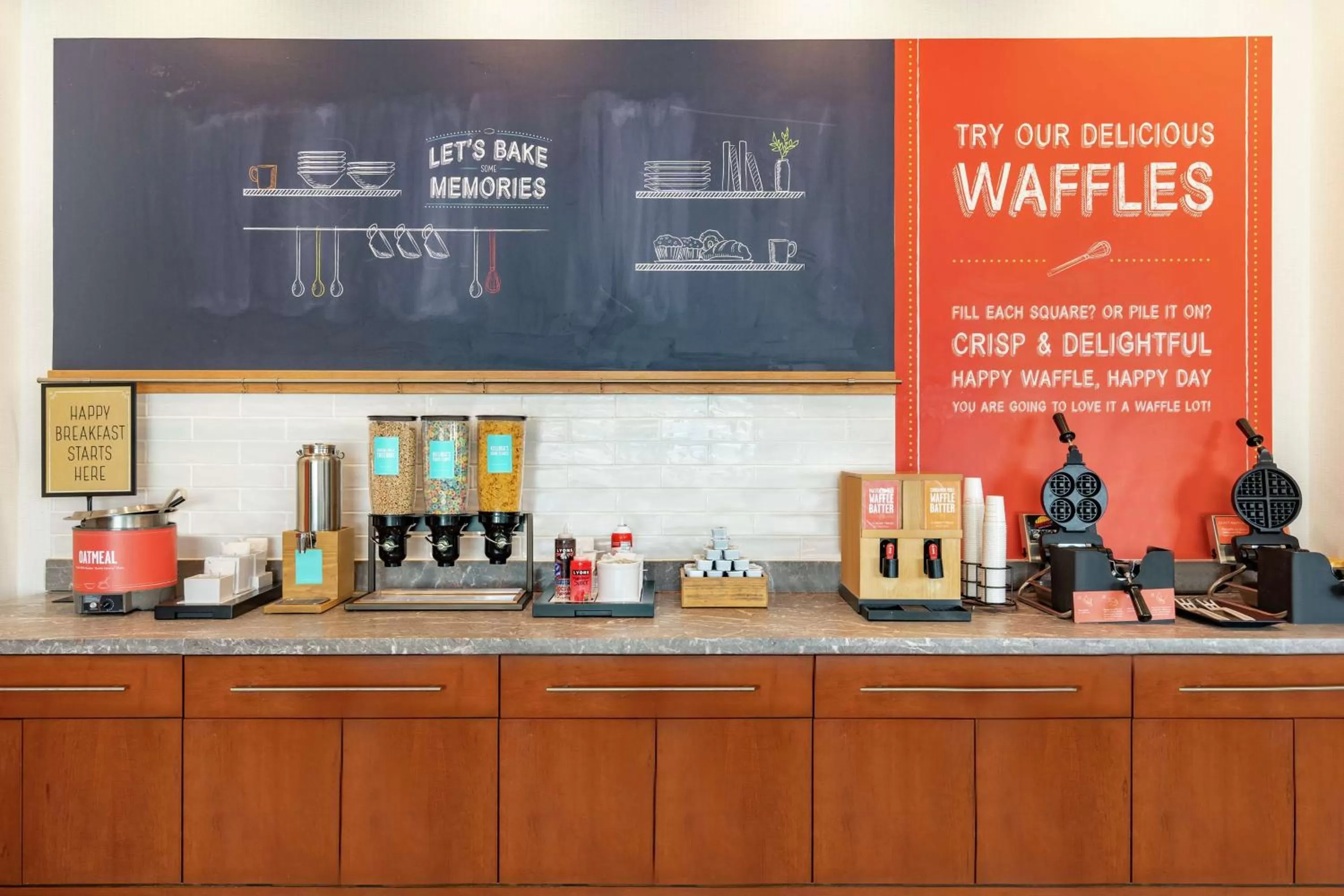 Breakfast in Hampton Inn Portland Downtown Waterfront