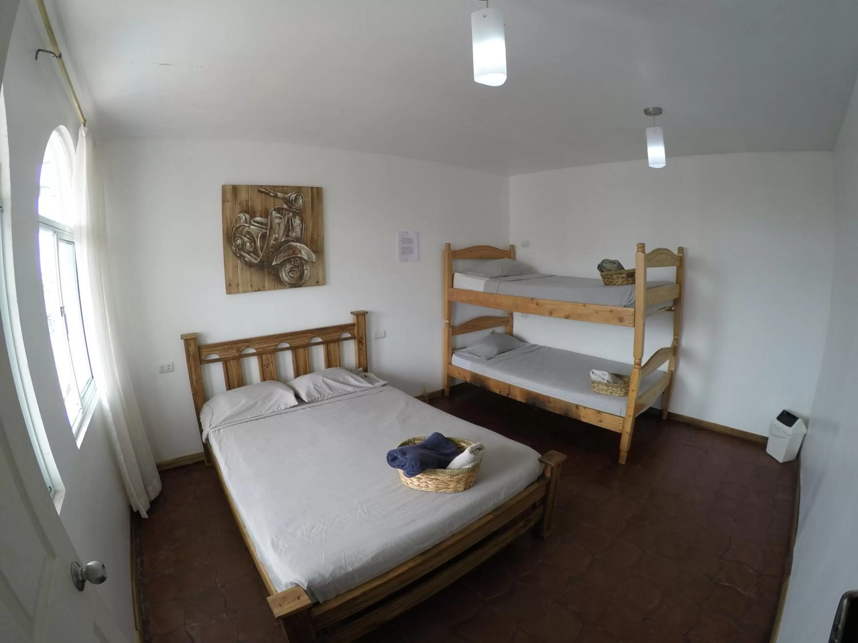 Bed in Hotel Cortez Azul