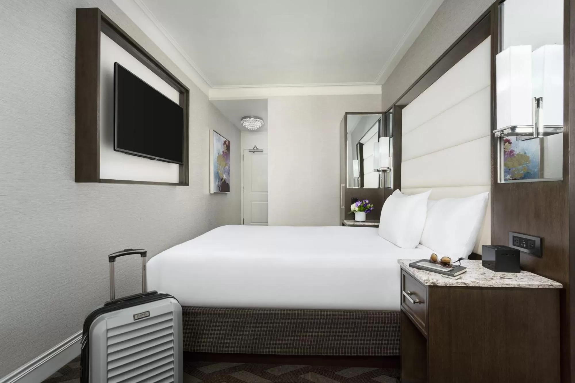 Bed in Hilton Boston Park Plaza