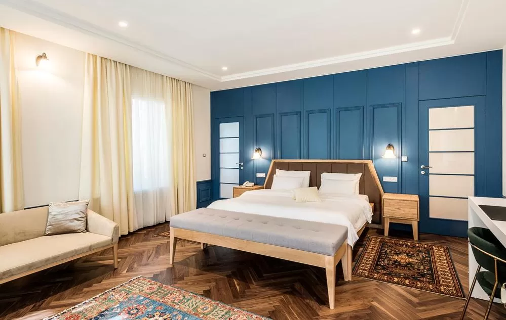 Bed in Hotel Gradska Cetinje