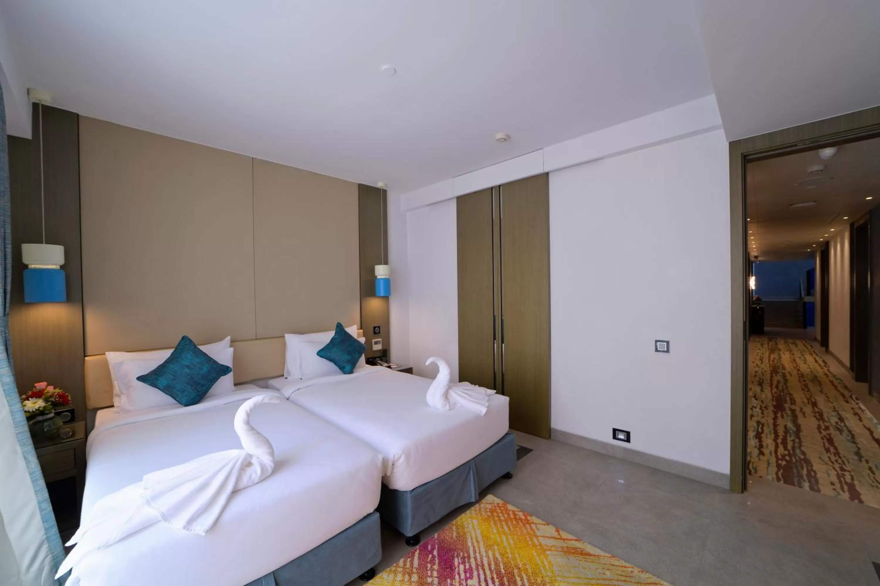 Photo of the whole room in NX HOTEL