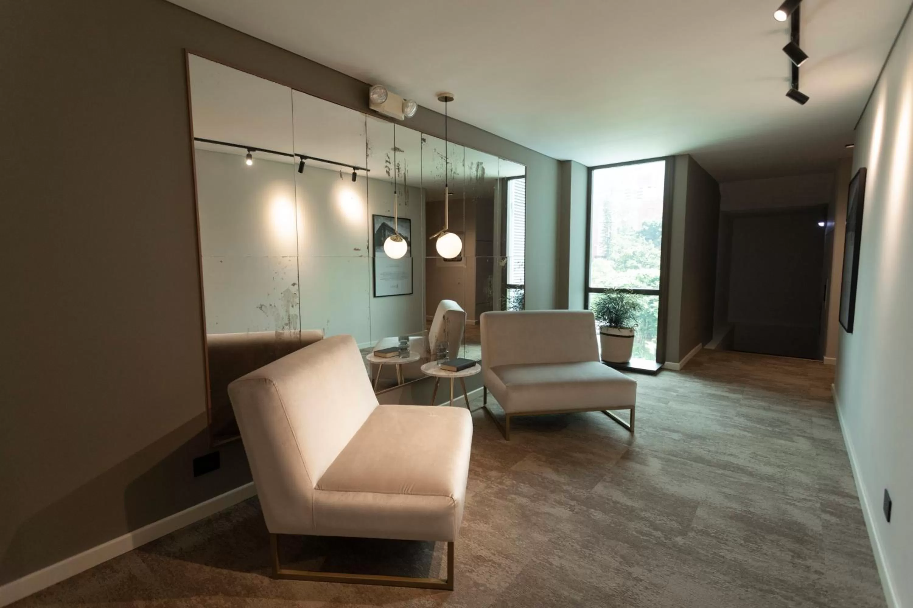 Seating area in 1616 Hotel