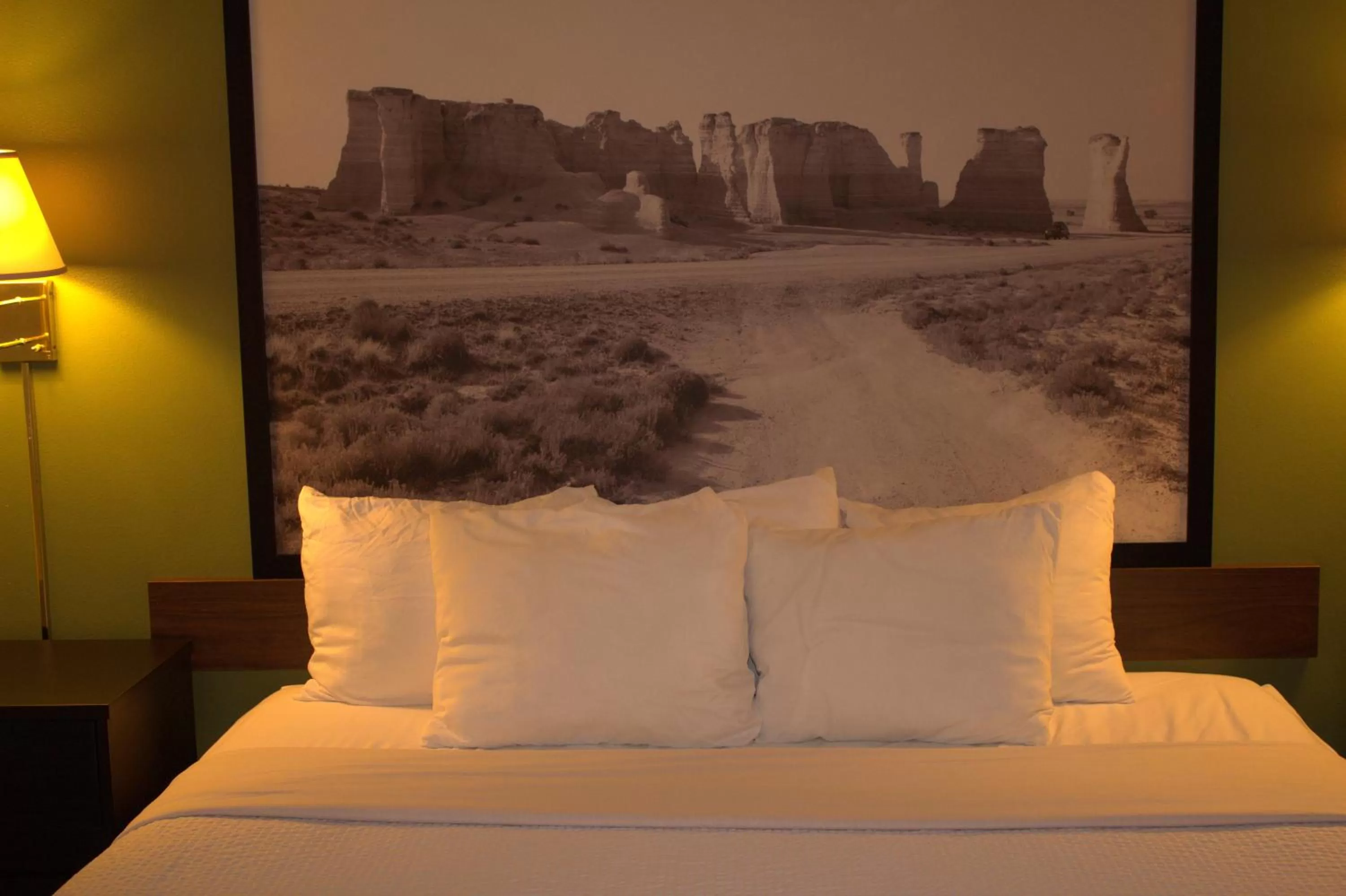 Bed in Super 8 by Wyndham Colby