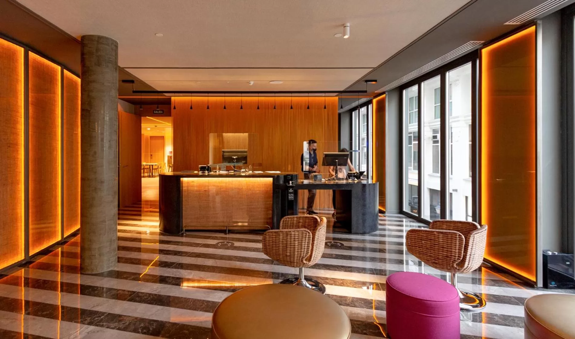 Lobby or reception in Pestana CR7 Gran Vía Madrid