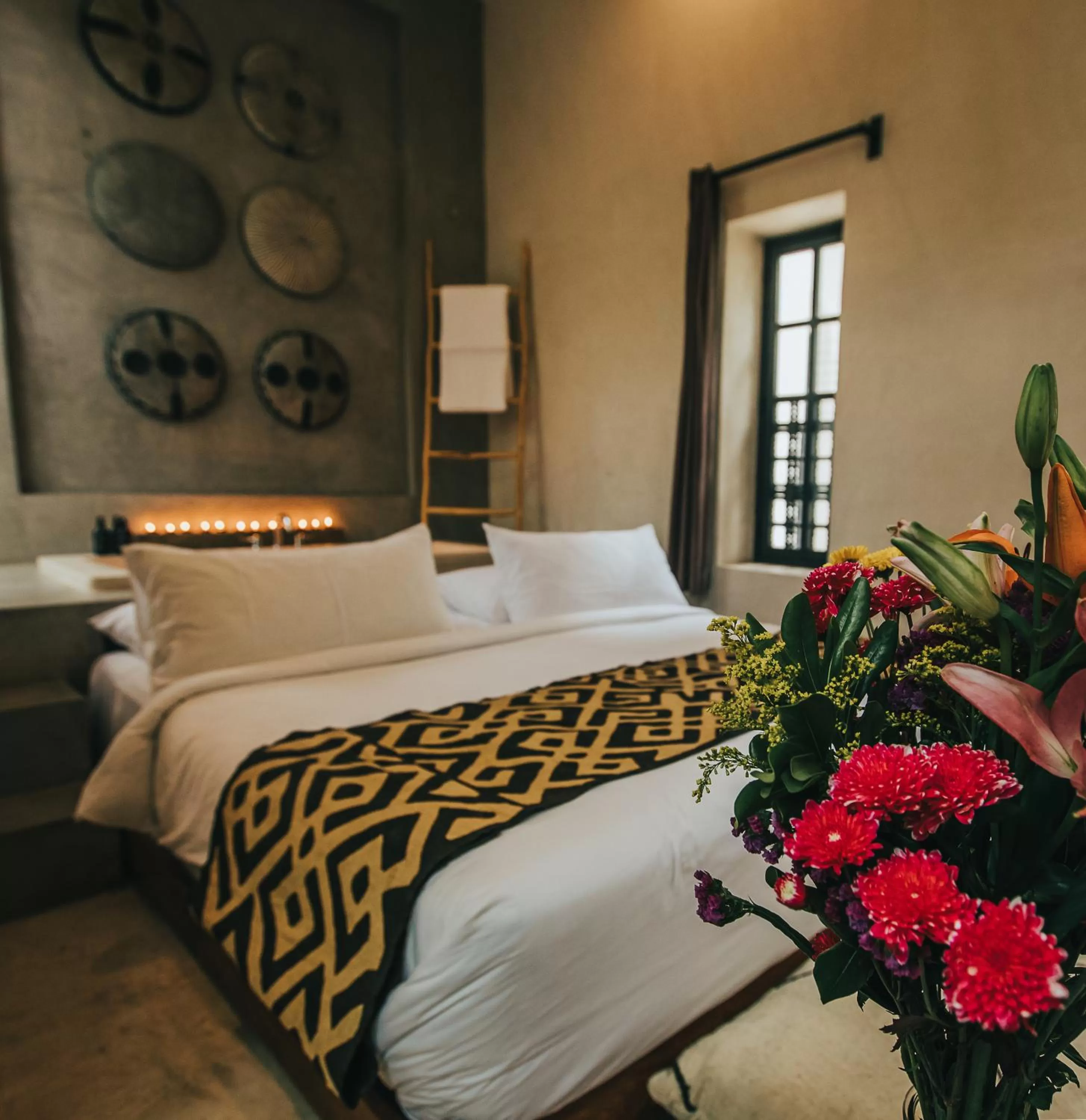 Bed in Ambre & Epices Jungle Hotel & Spa