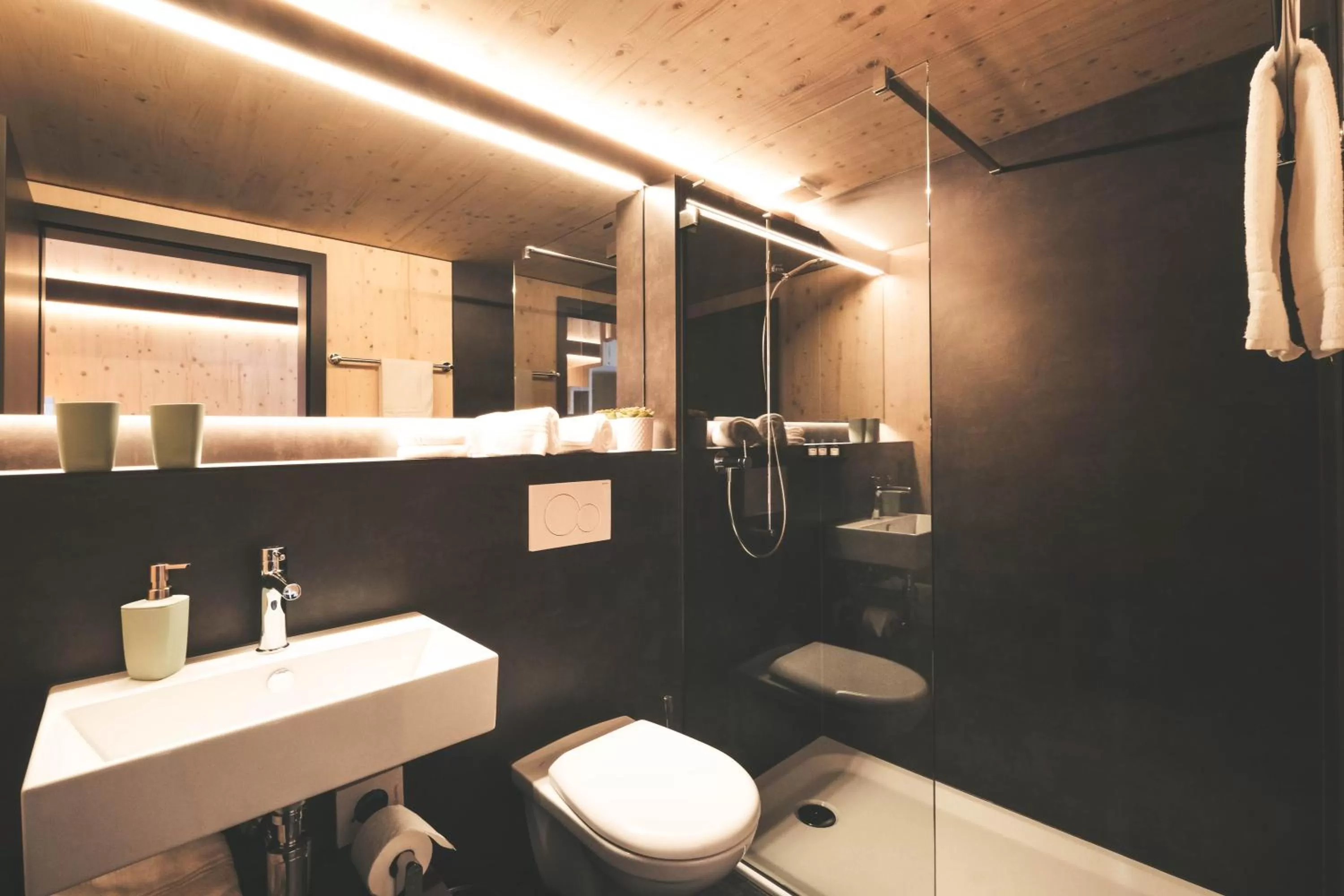 Bathroom in Frutigresort