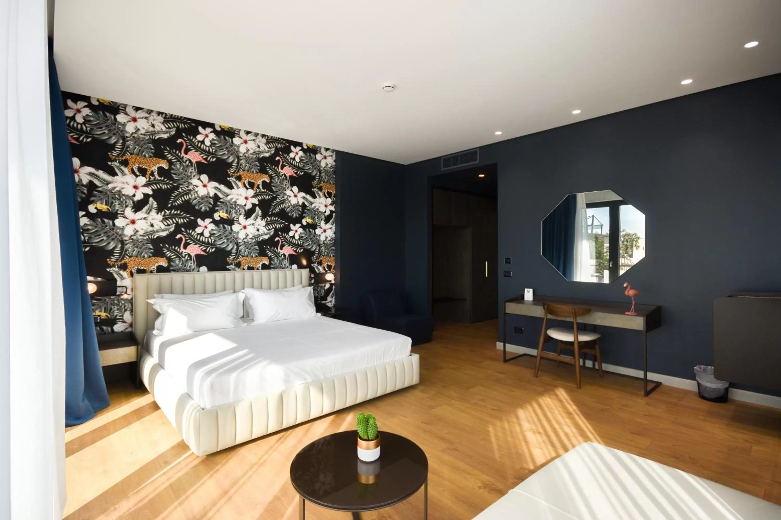 Seating area in Flamingo Hotel