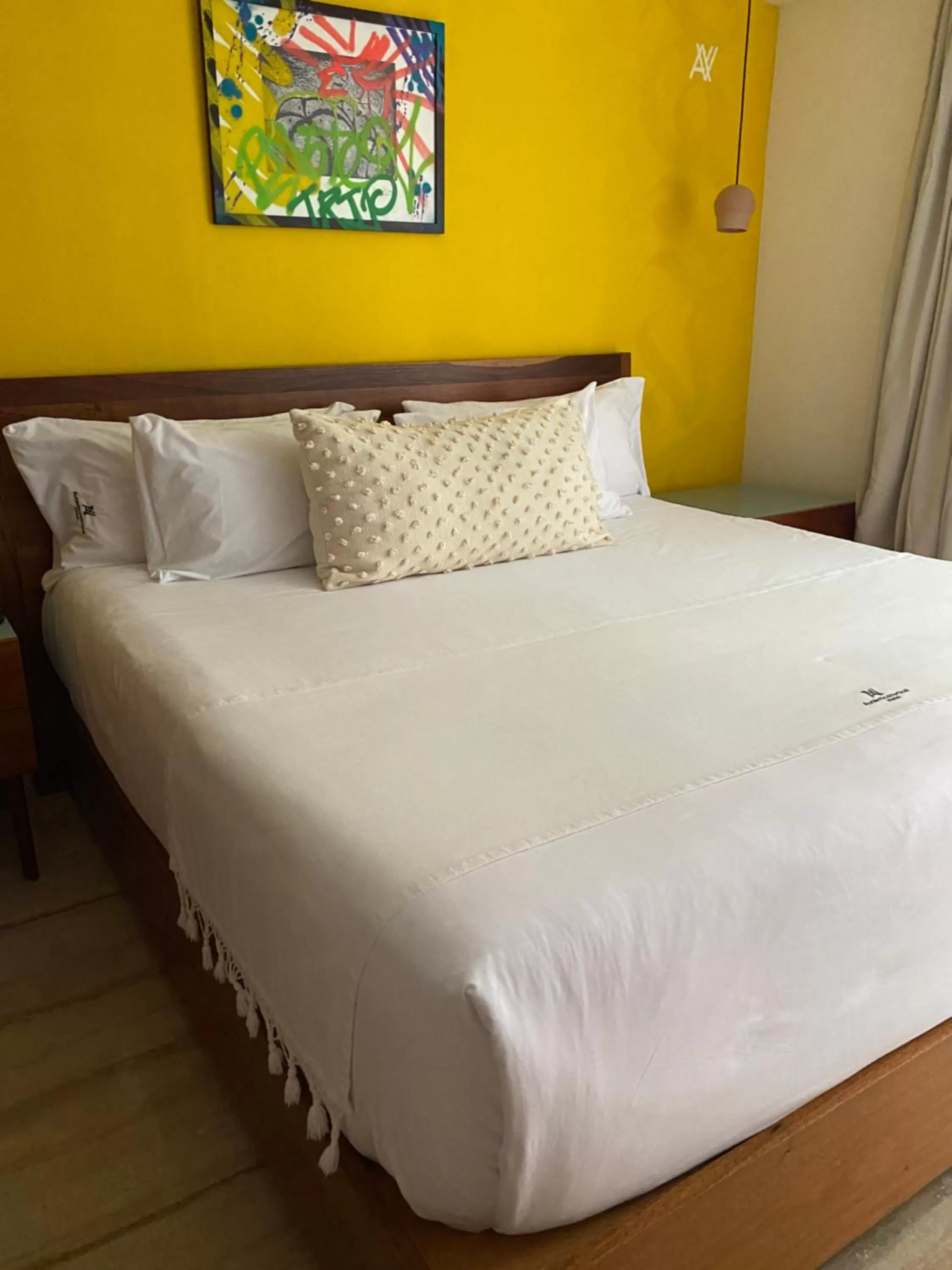 Bed in Auténtico Vertical Playa del Carmen