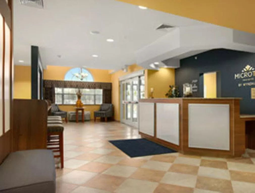 Lobby or reception in Microtel Inn & Suites Chili/Rochester
