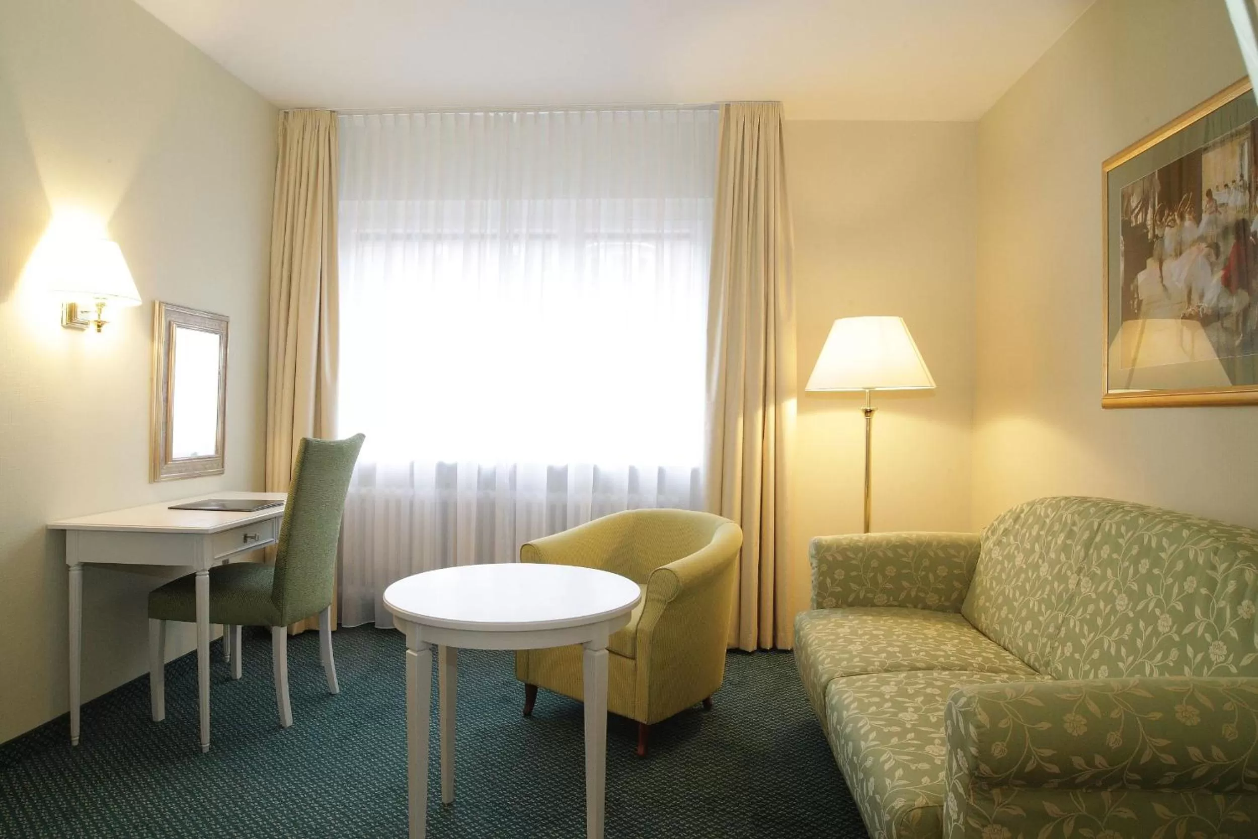 Seating area in Hotel Krone ****S