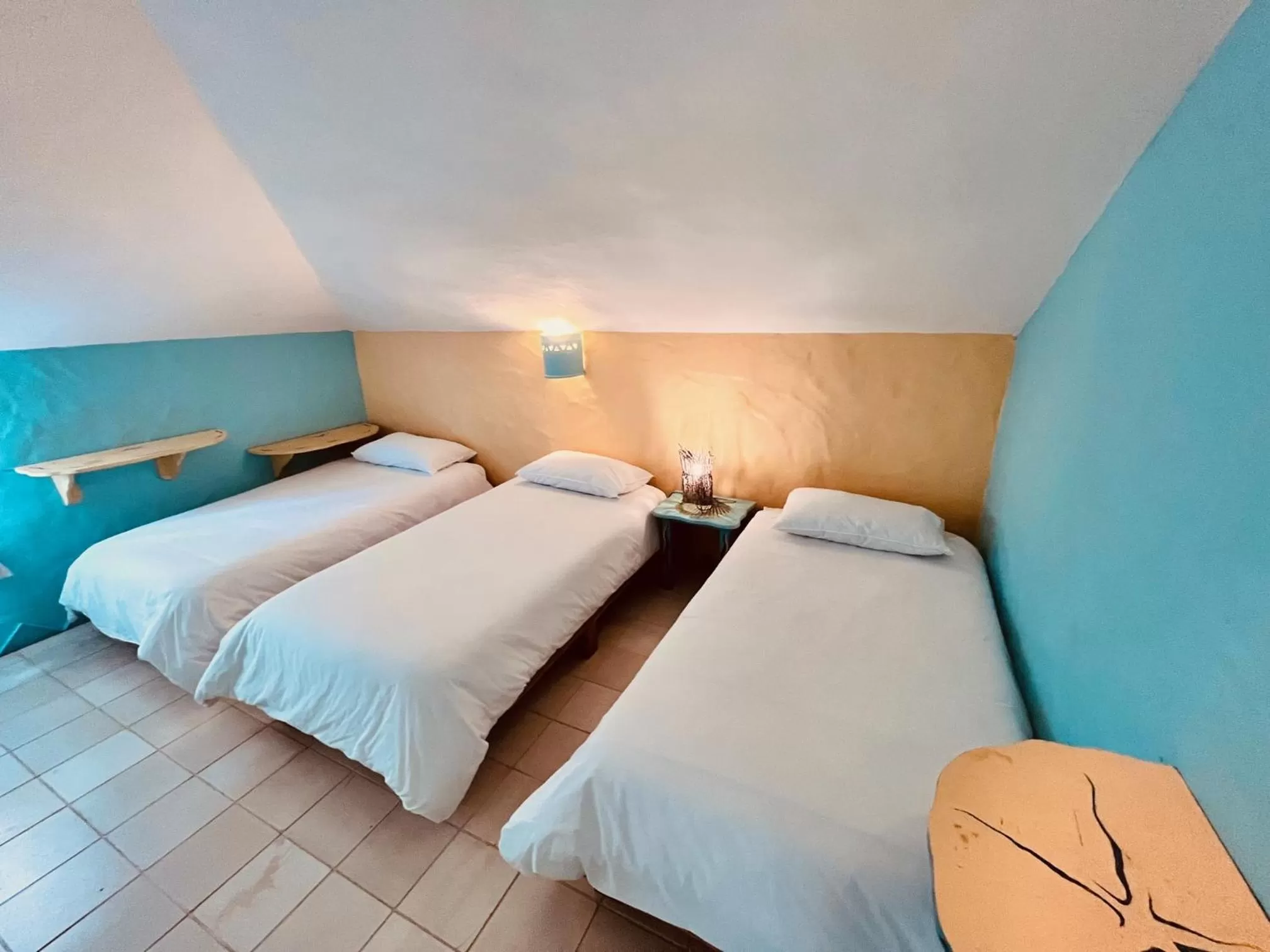 Bedroom, Bed in Hotel La Tortuga