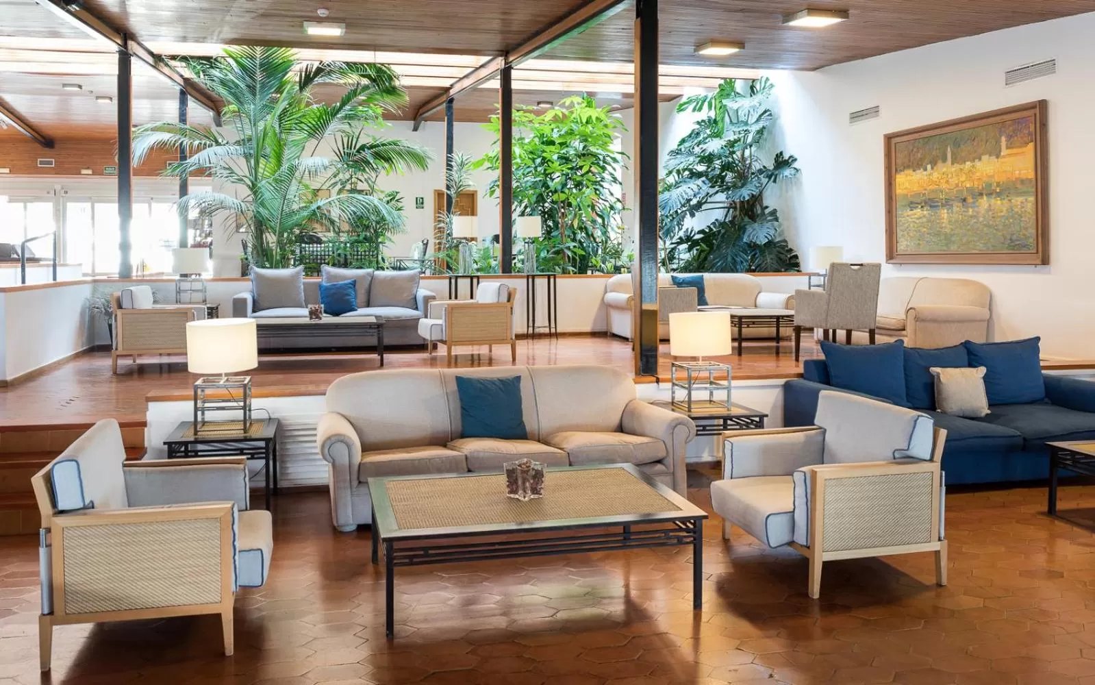 Living room in Parador de Ayamonte