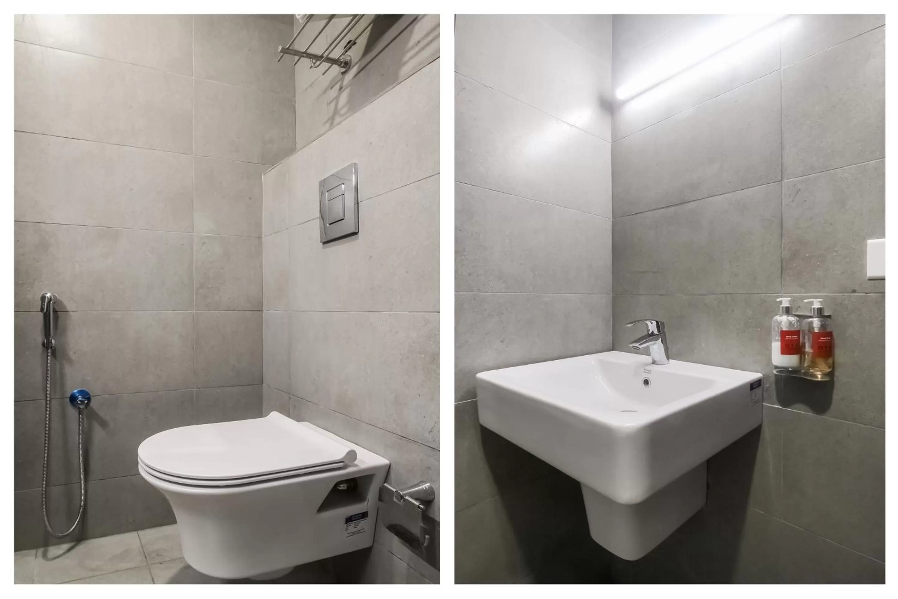 Bathroom in Super Townhouse RCC Majestic 397 LB Nagar