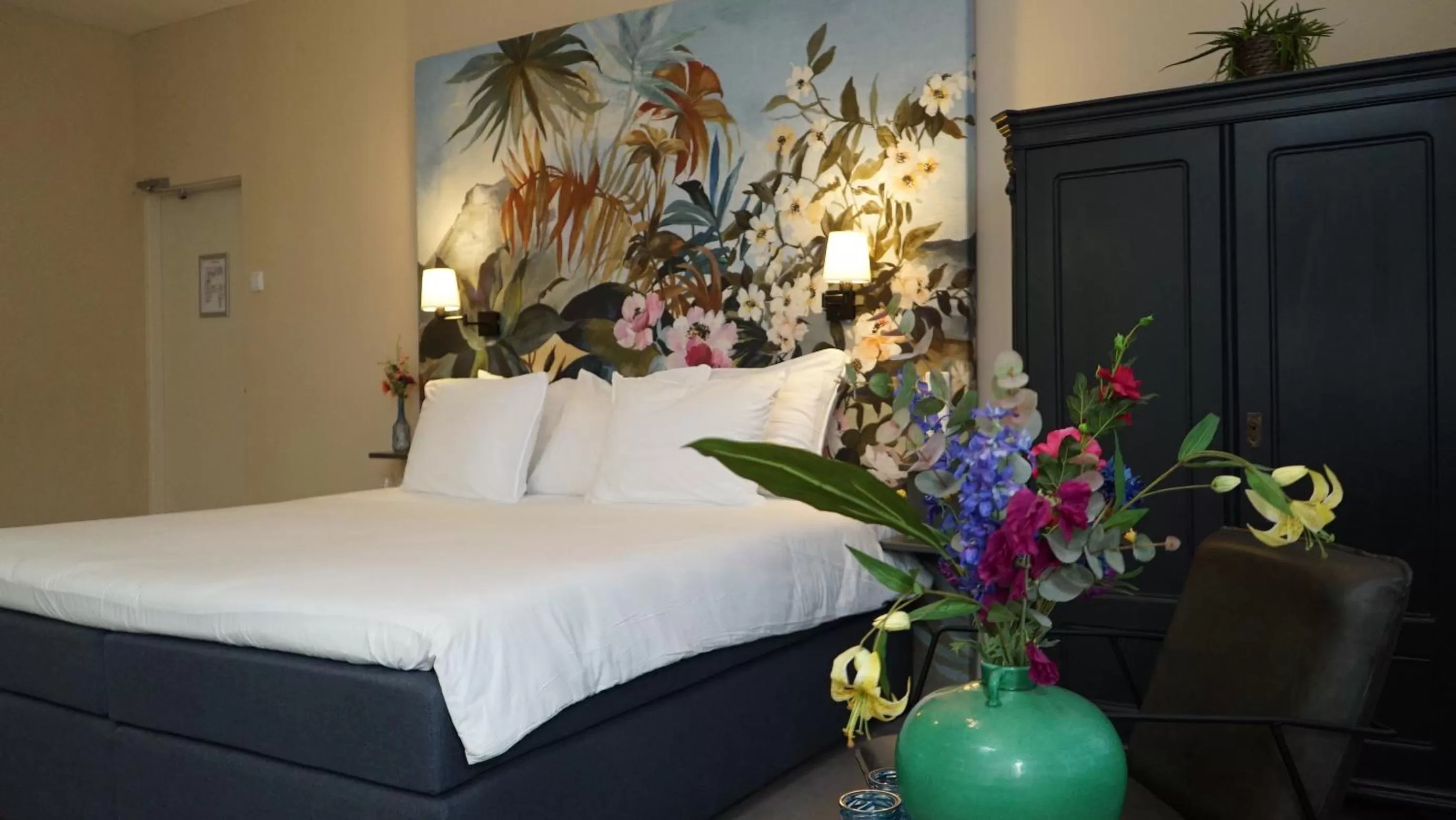 Bed in Hotel Hoevevoorde