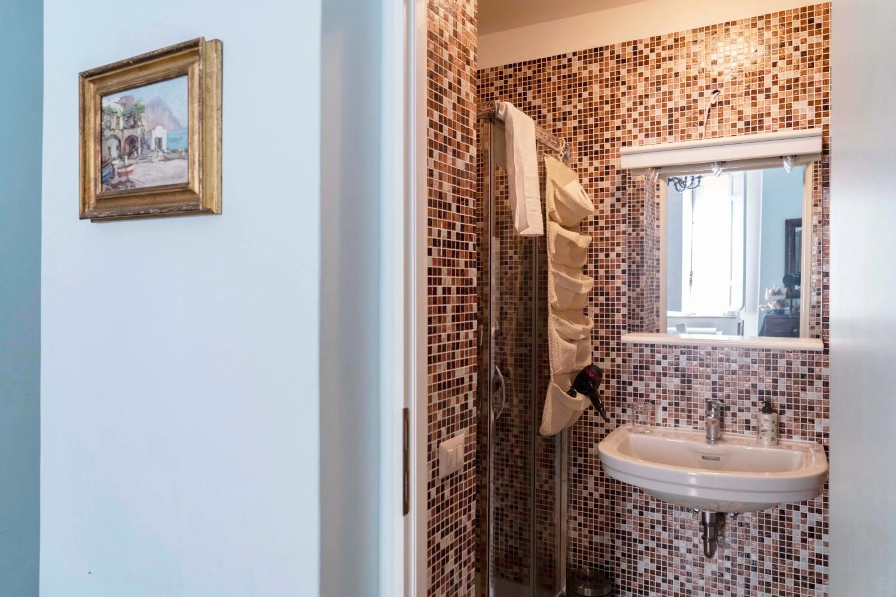 Shower in Dante's Hell B&B