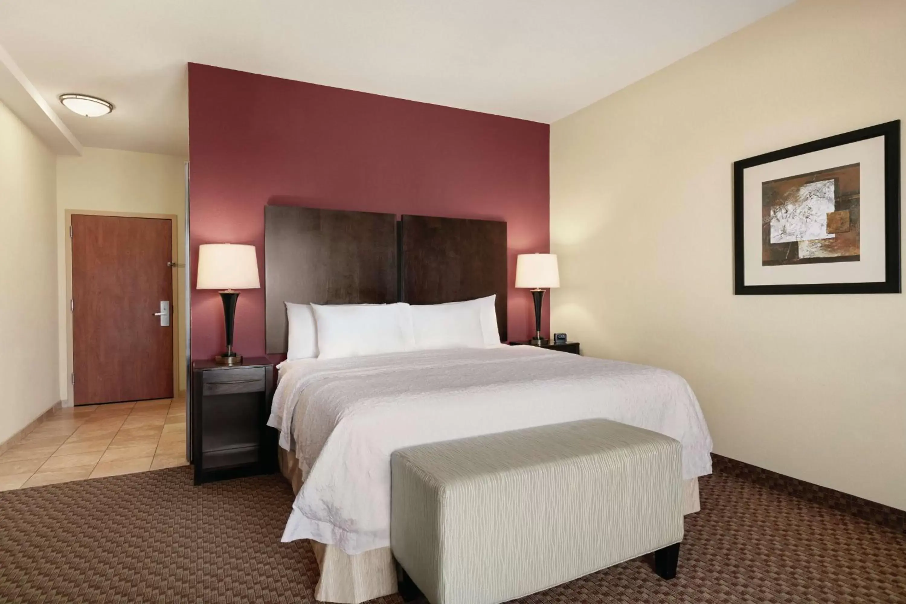 King Room with King Bed - Non-Smoking in Hampton Inn & Suites Enid King Room with King Bed - Non-Smoking in Hampton Inn & Suites Enid