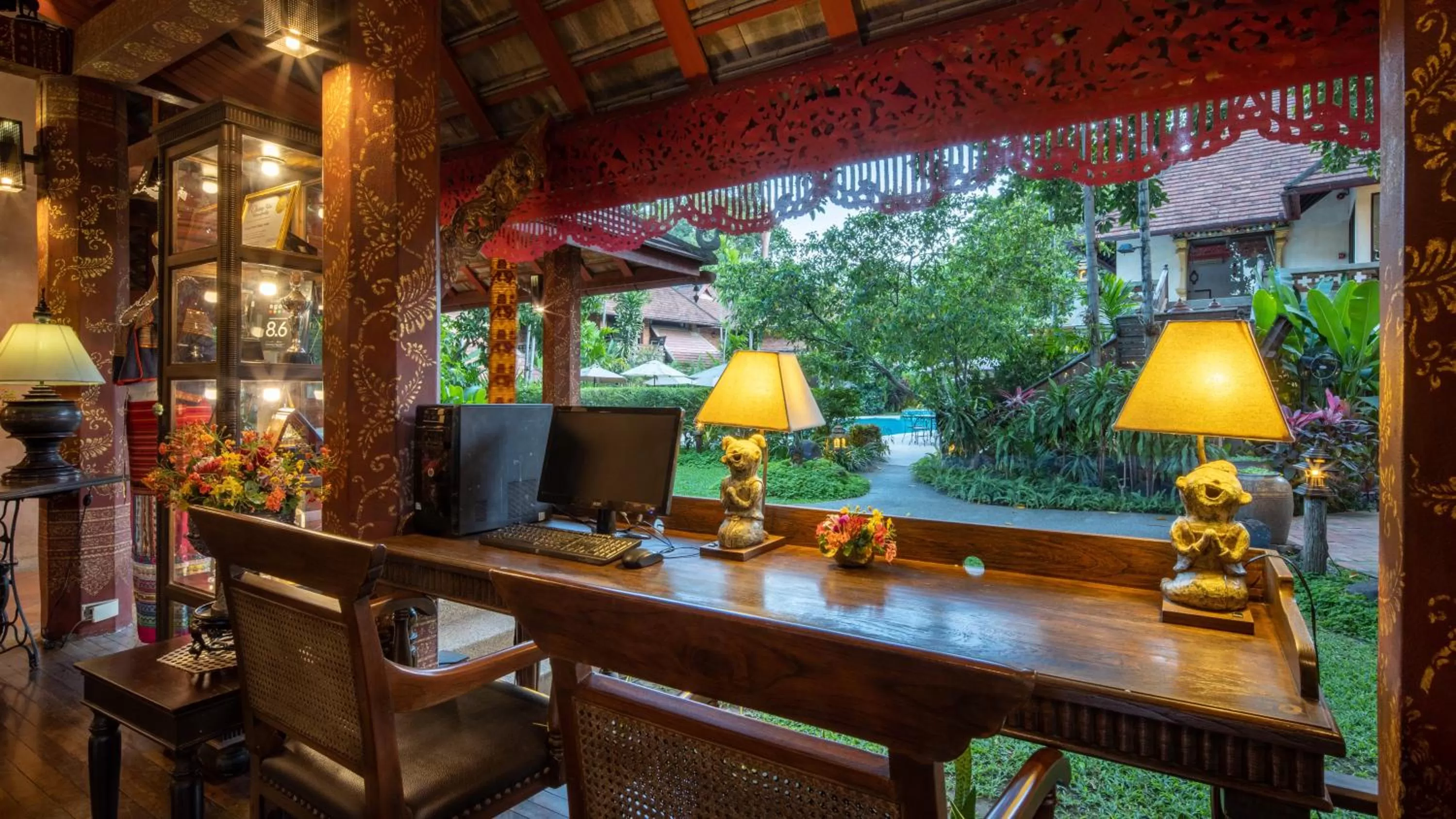 Lobby or reception in Yaang Come Village Hotel