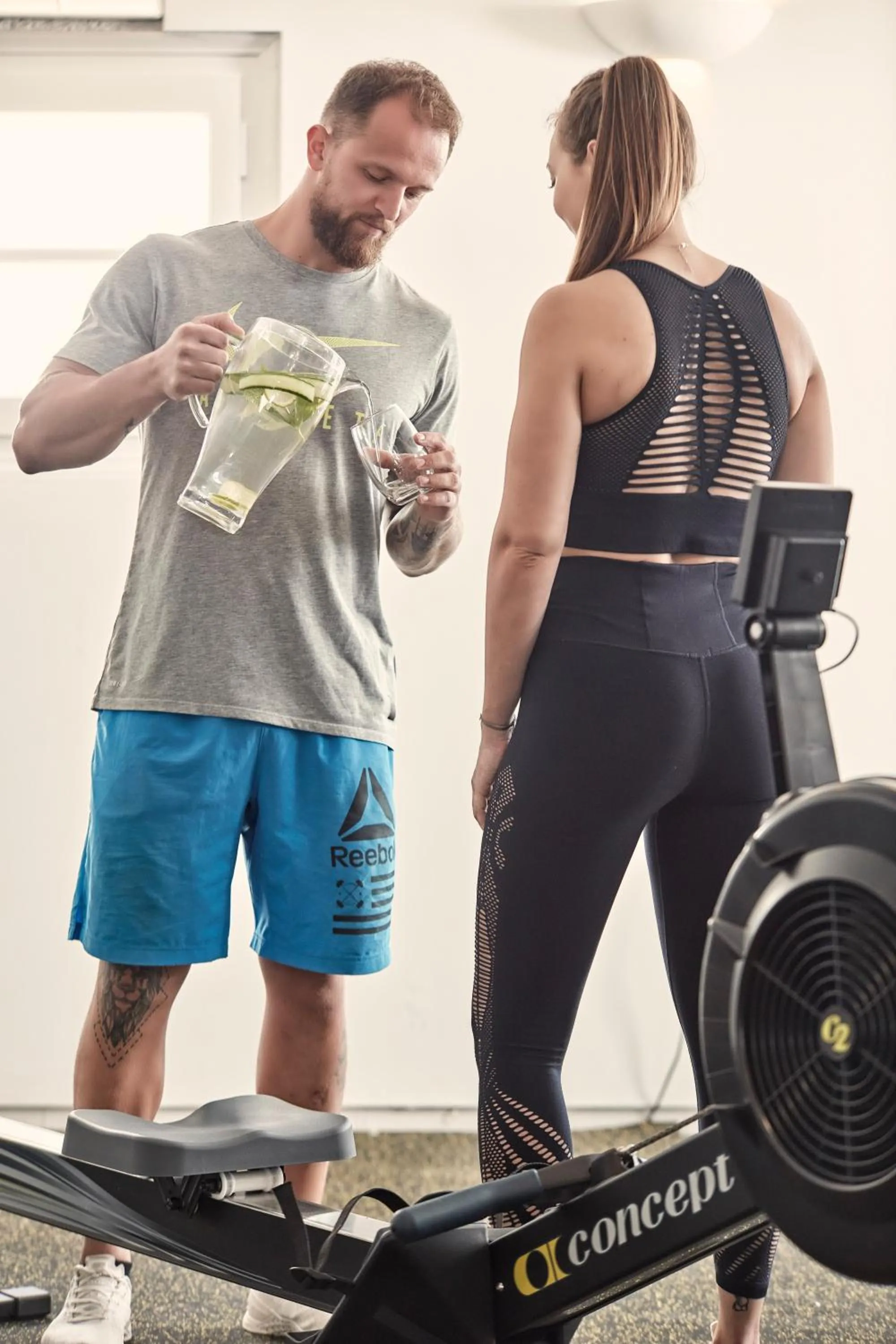 Fitness centre/facilities in Mykonos Princess Hotel