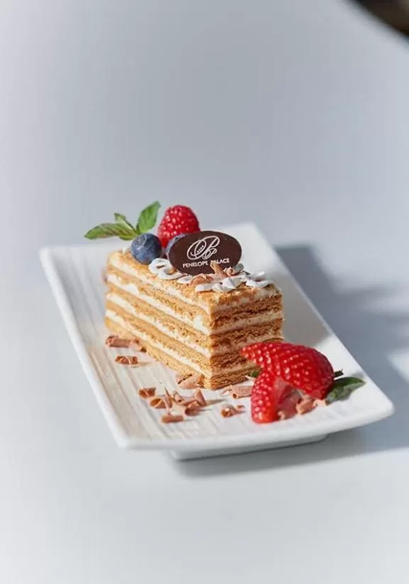 Food in Penelopa Palace Apart Hotel & SPA