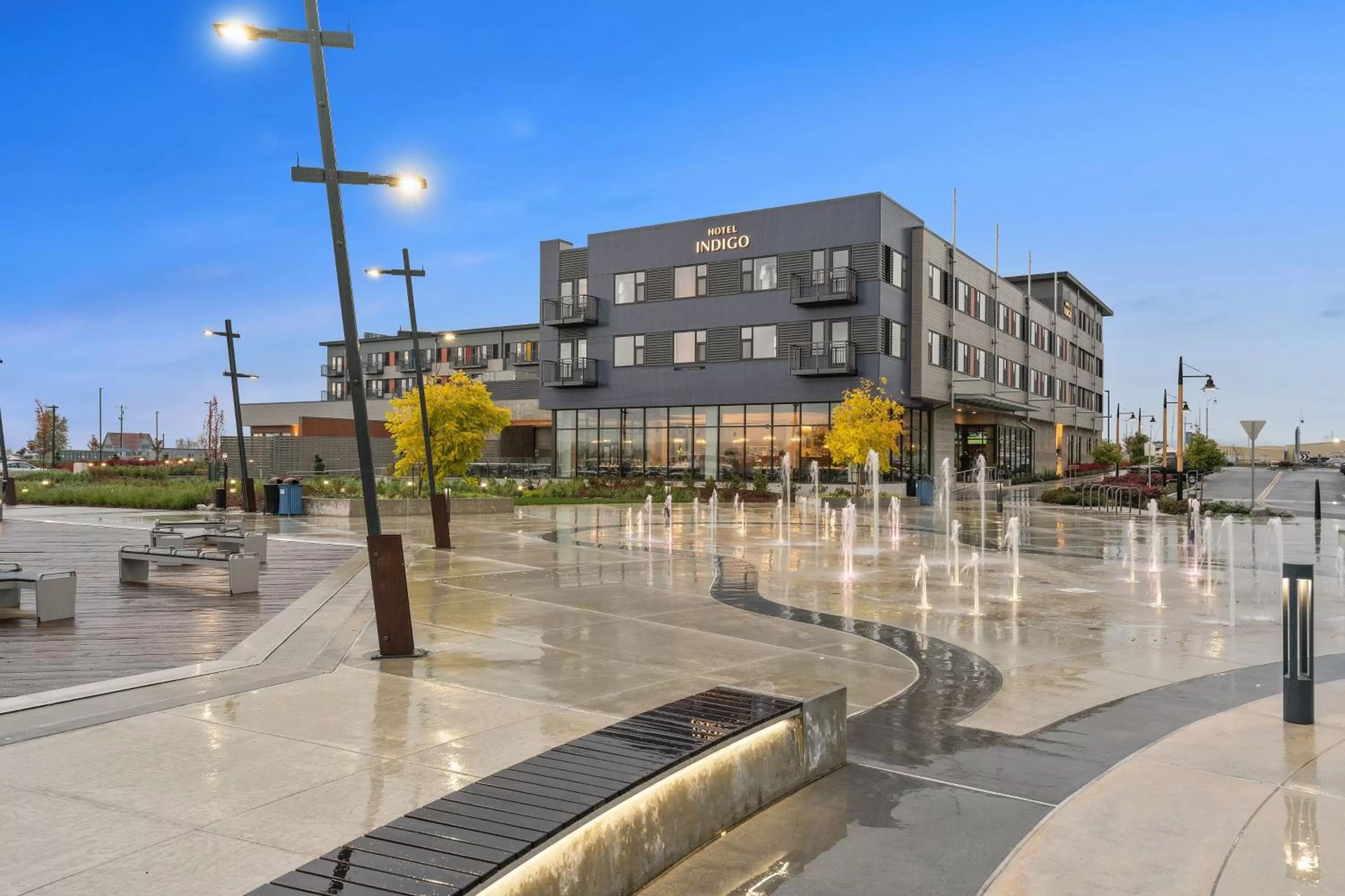 Property building in Hotel Indigo Seattle Everett Waterfront Place by IHG