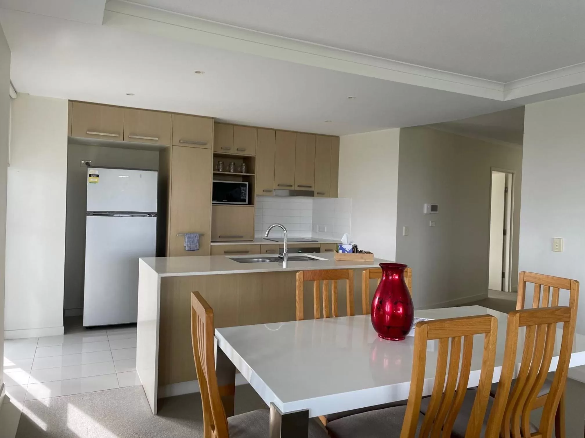 Kitchen or kitchenette in Signature Waterfront Apartments