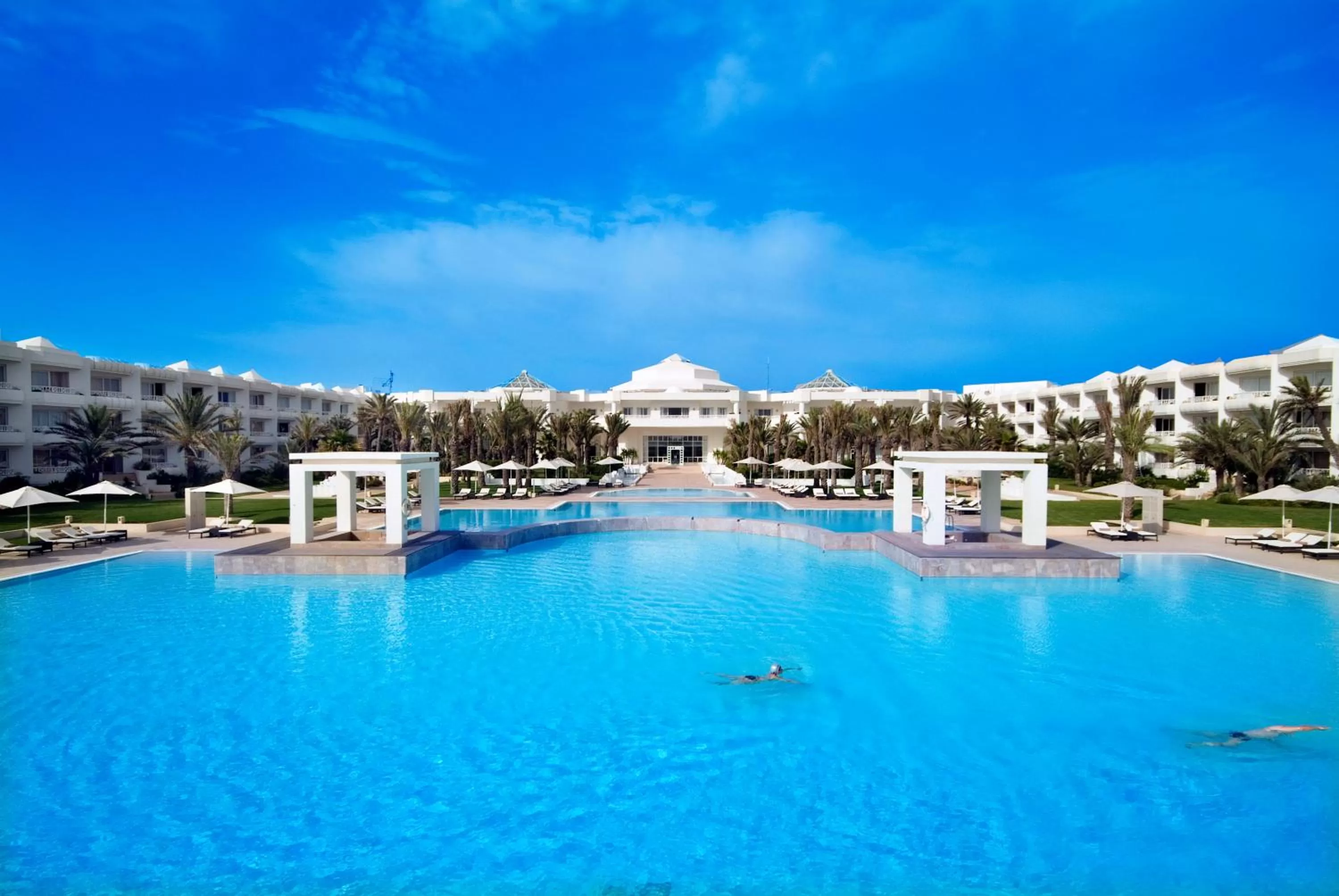 Pool view in Radisson Blu Palace Resort & Thalasso, Djerba