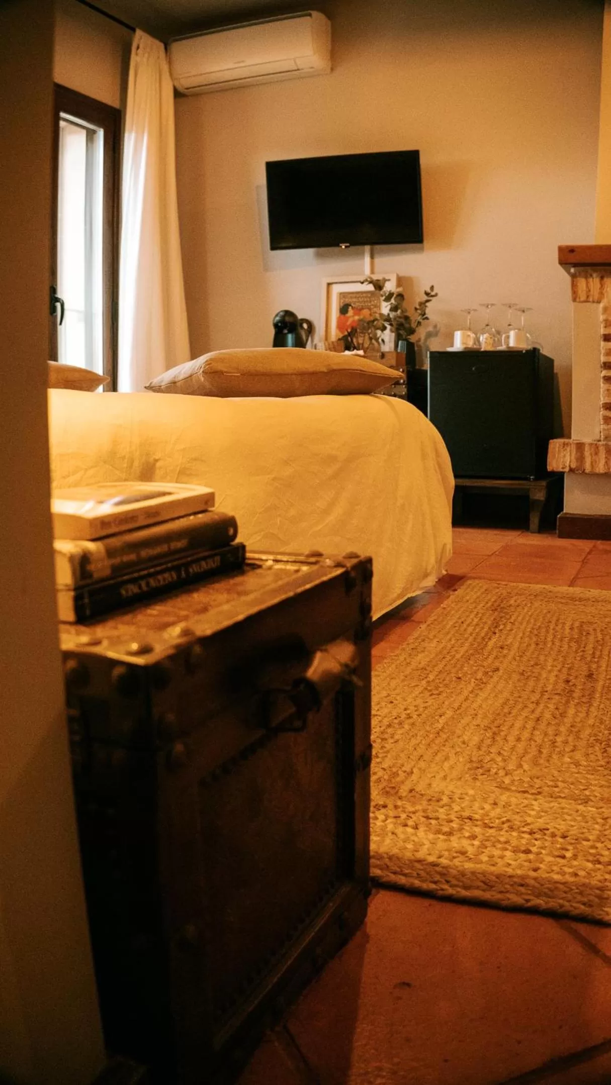 Bed in Hospedería Ballesteros