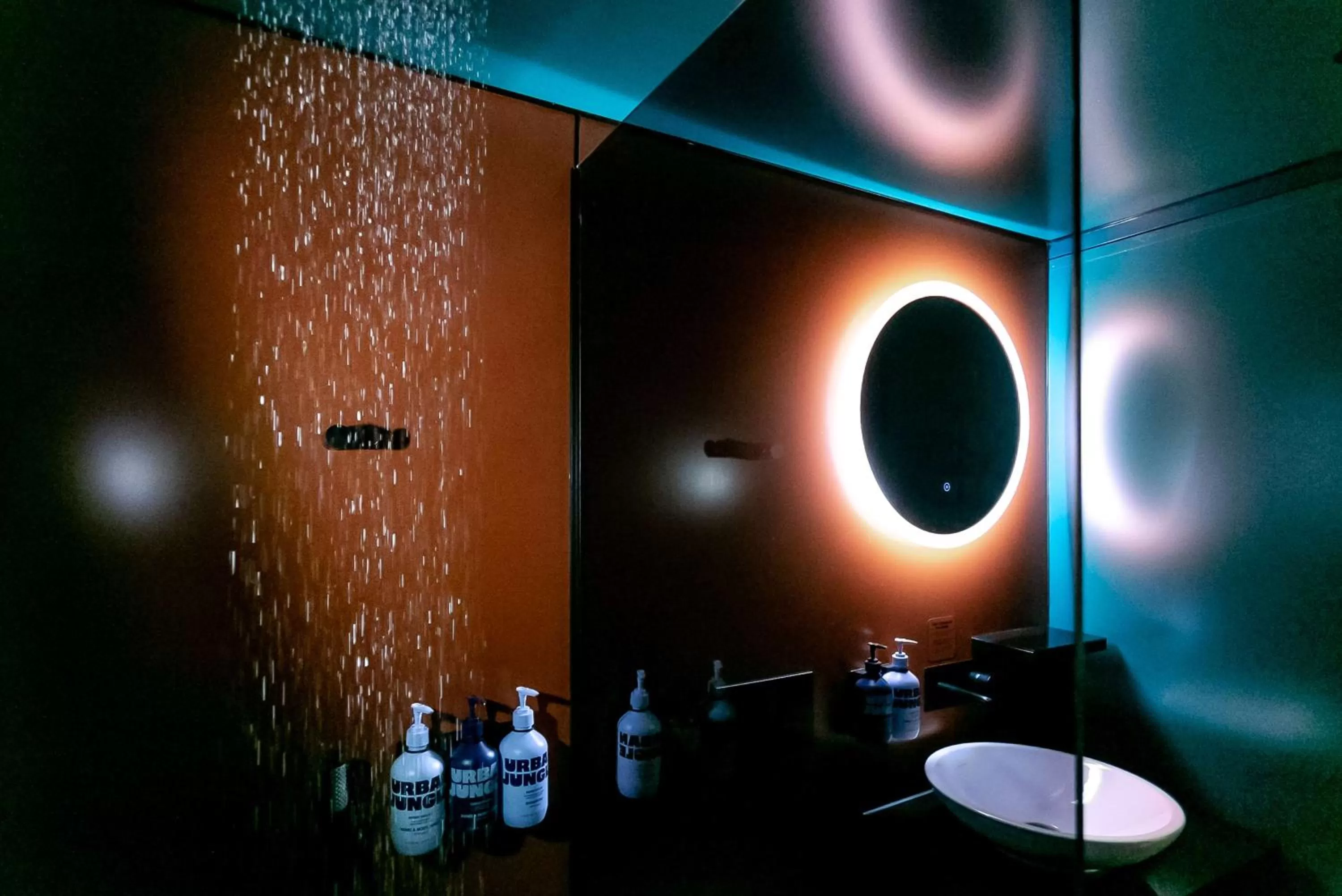 Bathroom in YOTEL Manchester Deansgate