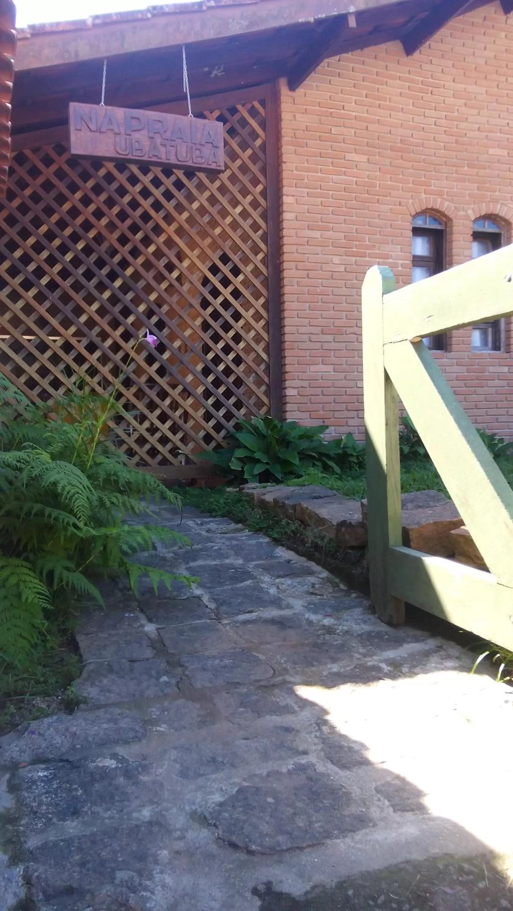 Property building in Pousada Na Praia Ubatuba