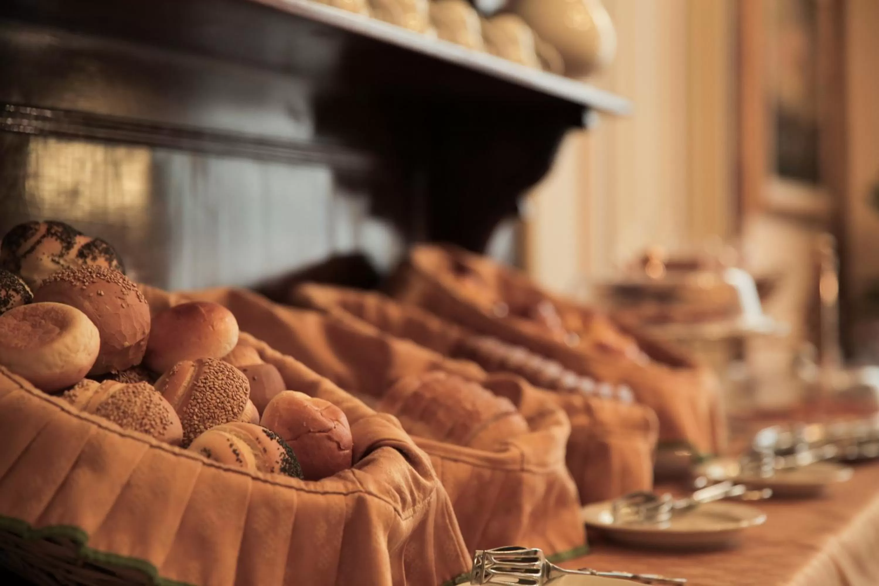 Buffet breakfast in Hotel Villa Liana