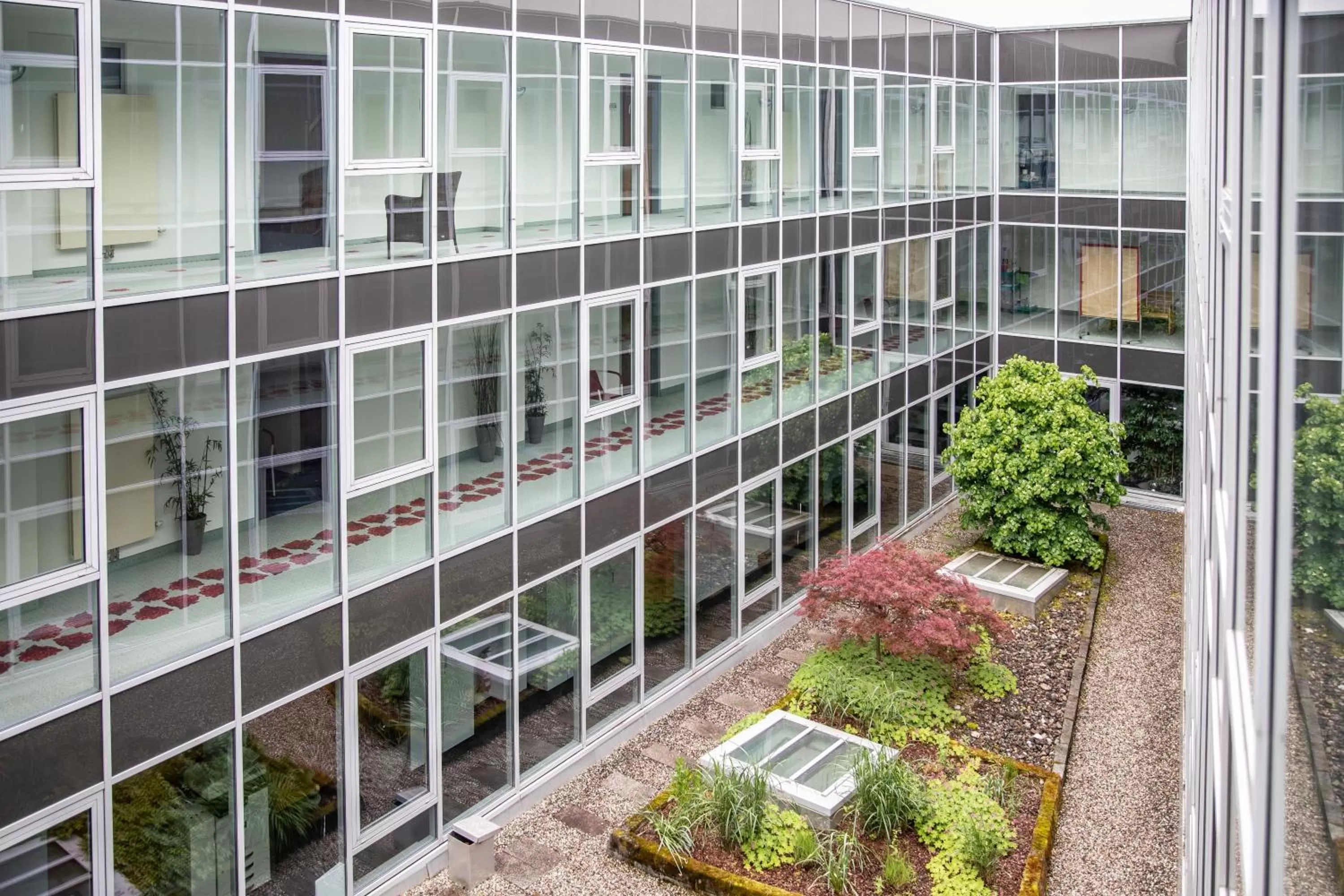 Garden view in Amadeo Hotel Schaffenrath