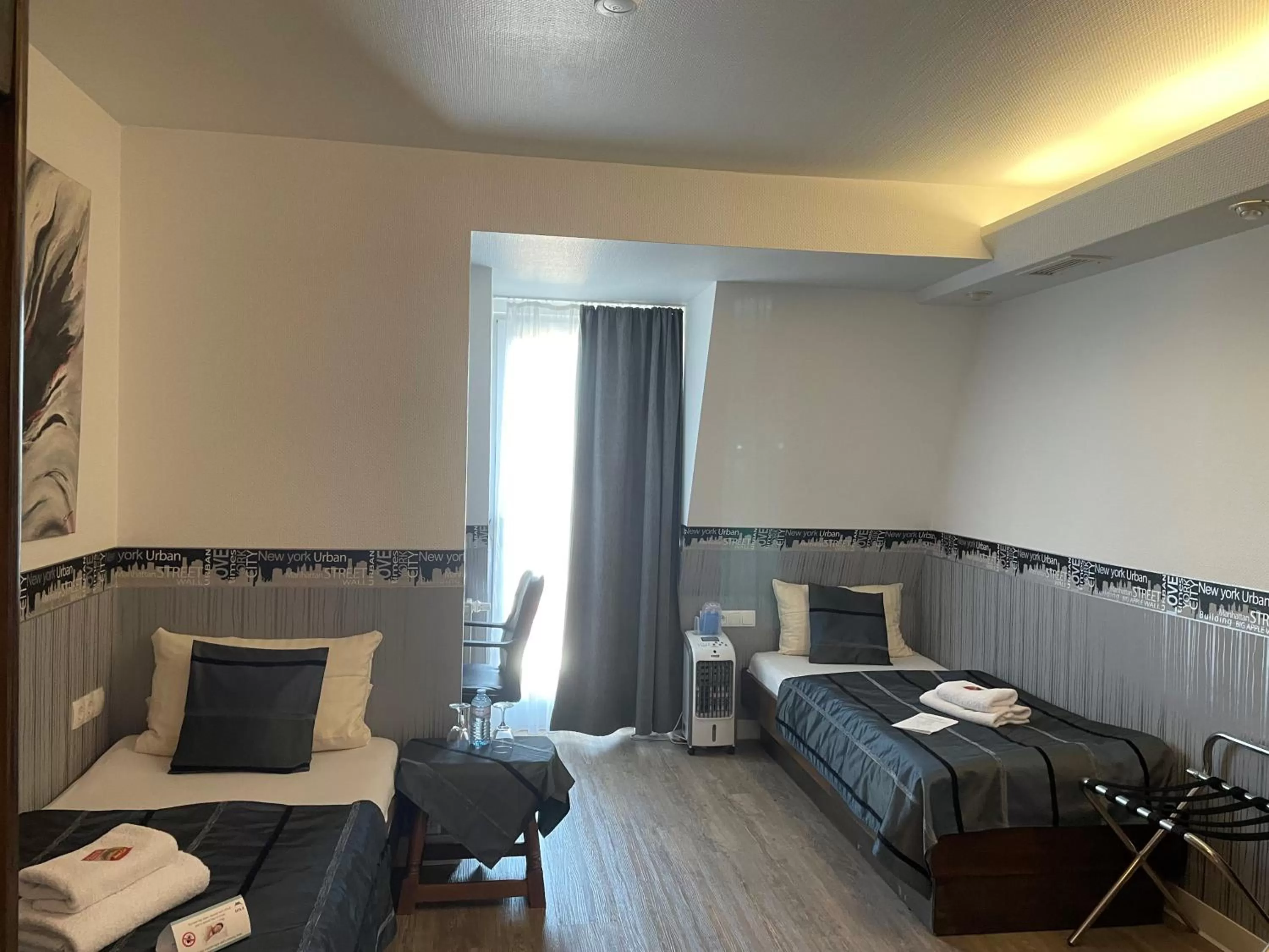 Bed in Hotel Corsten