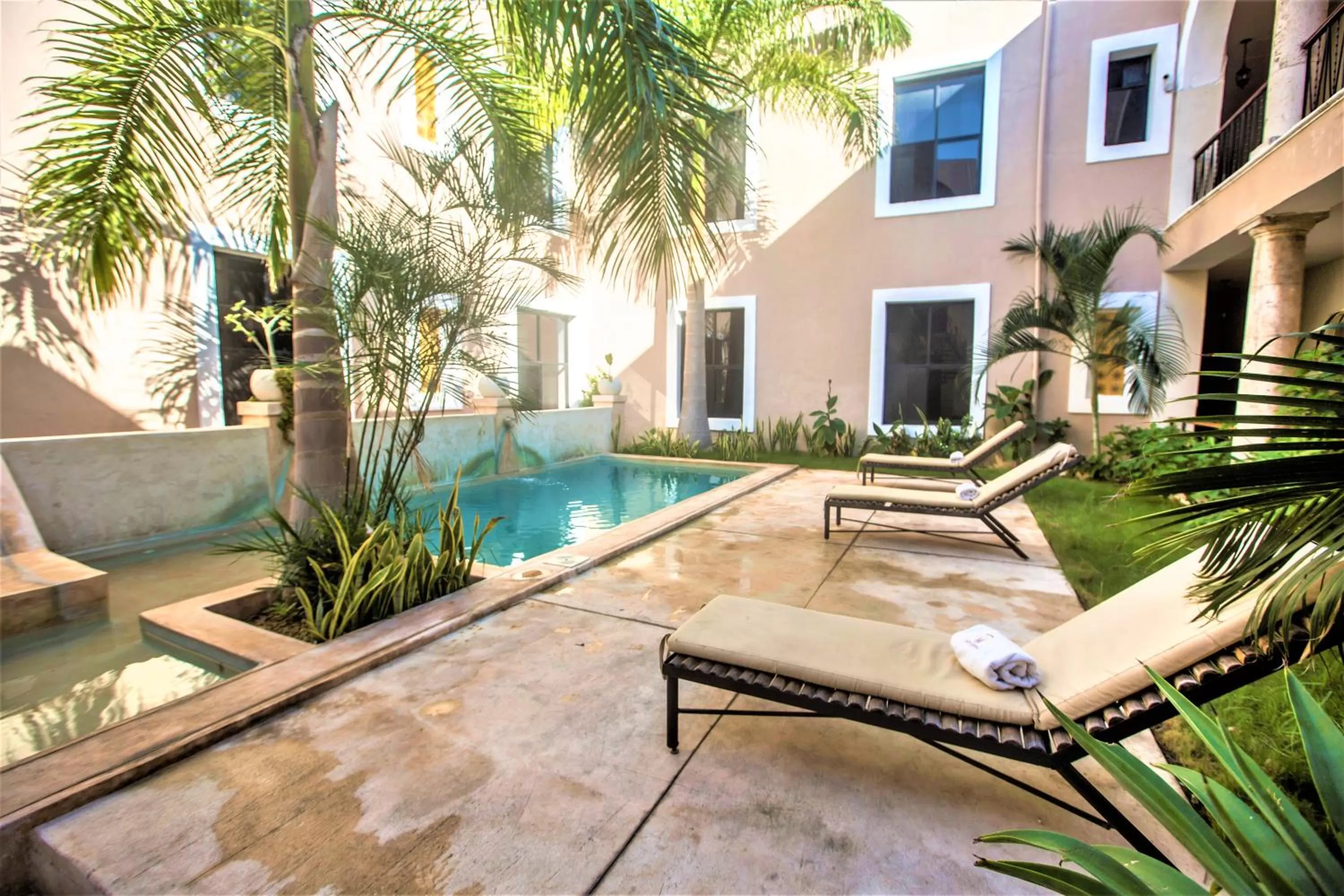 Garden in Hotel Merida