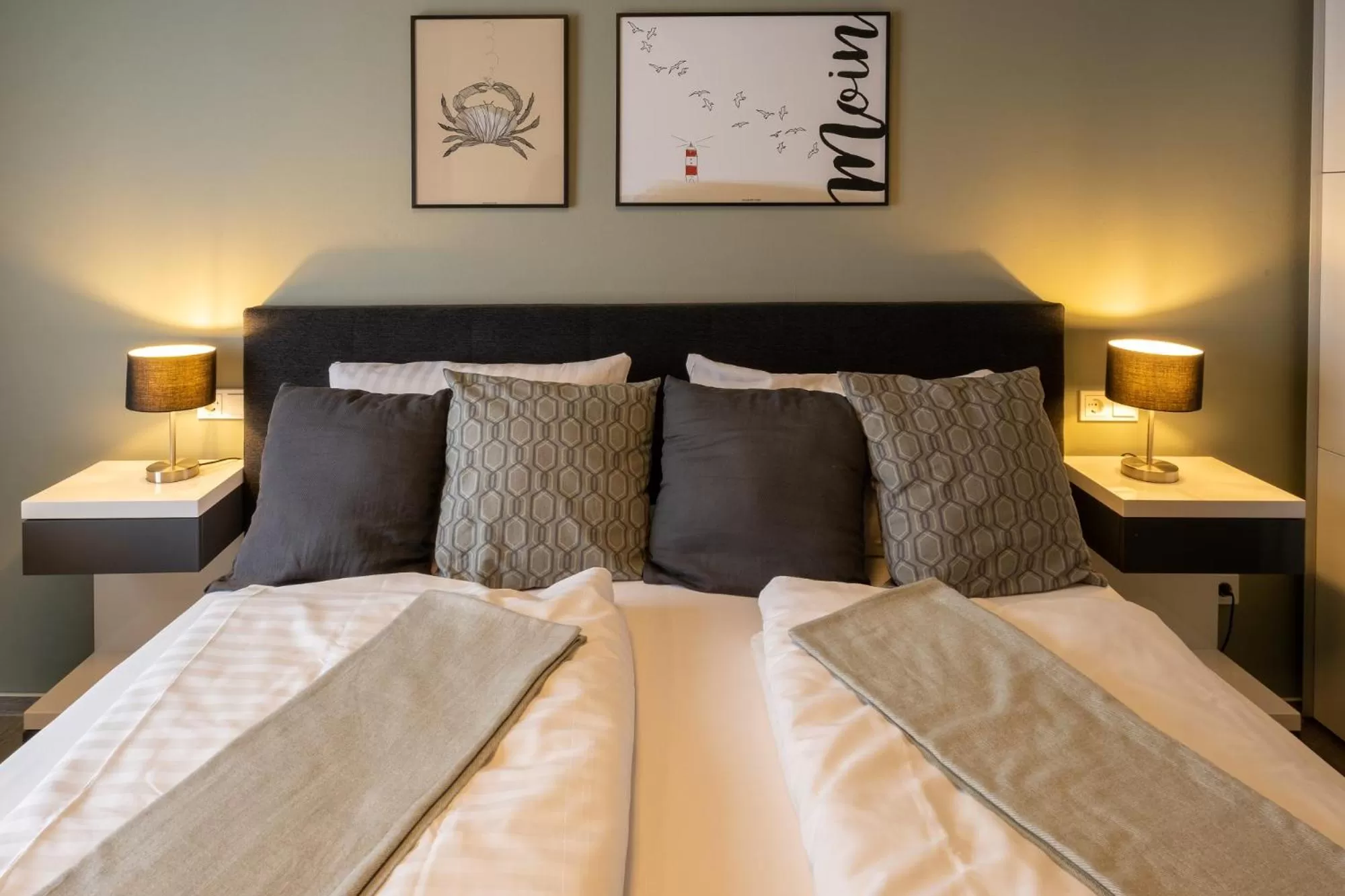 Bed in Stadthotel Jever