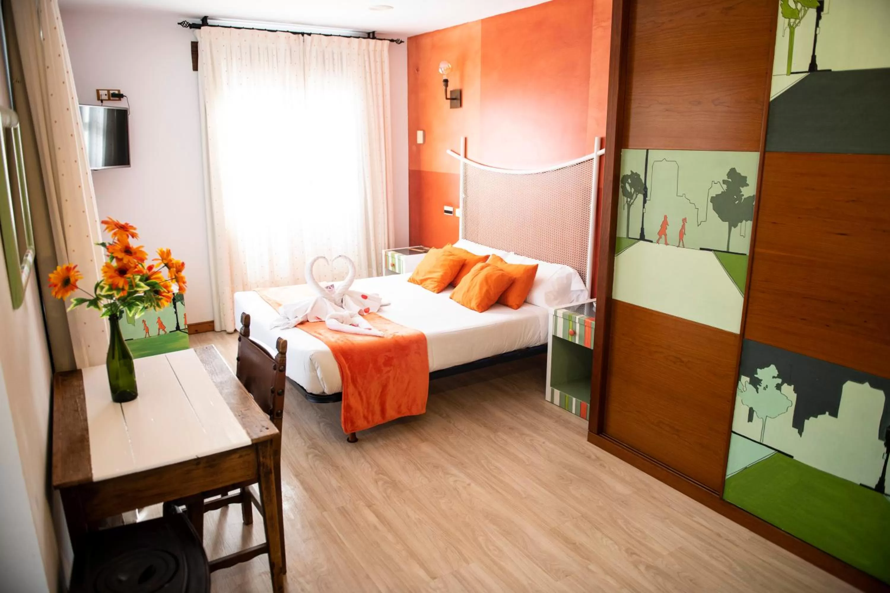 Bed in Posada la Leyenda