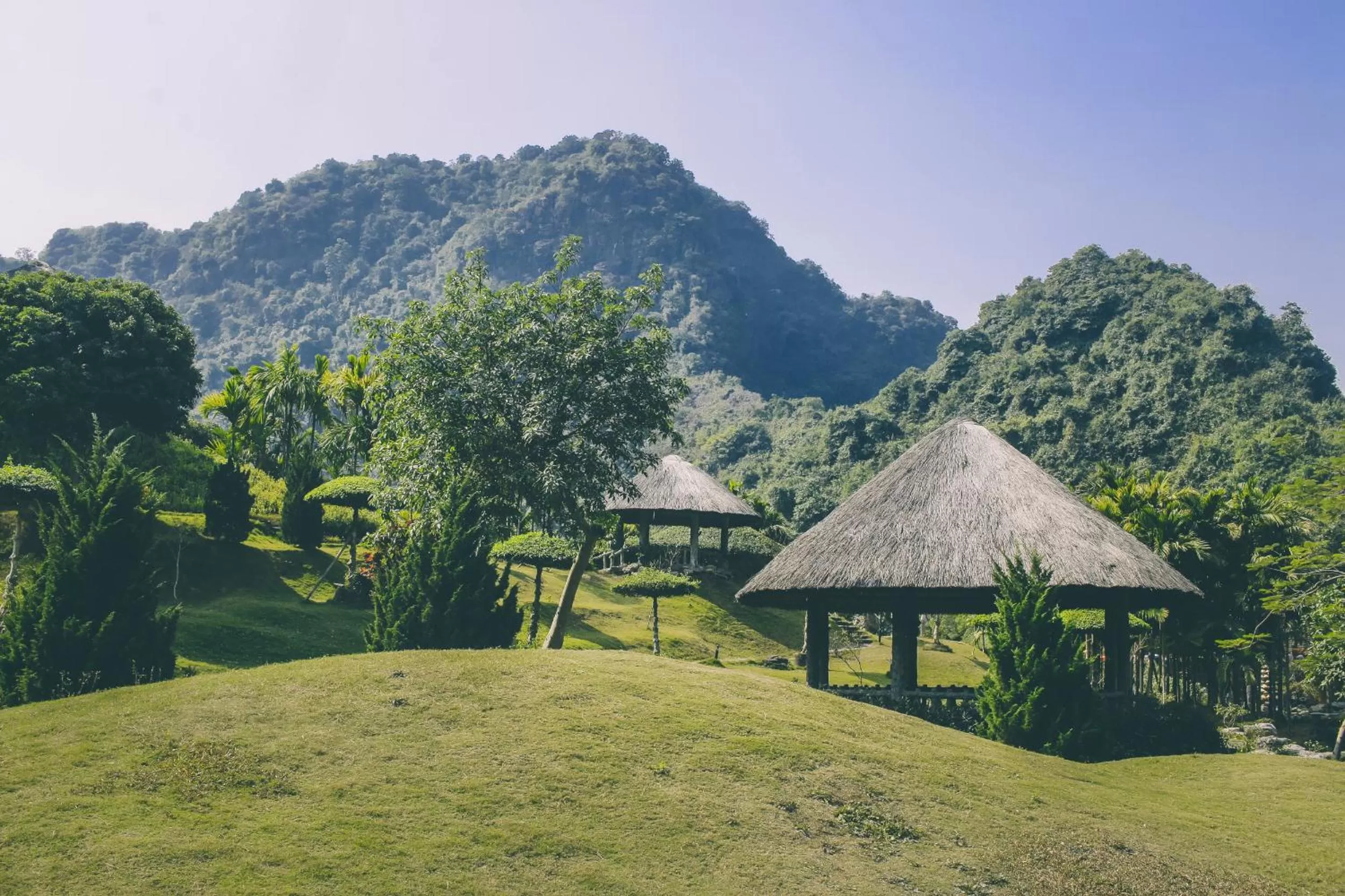 Natural landscape in Thung Nham Resort