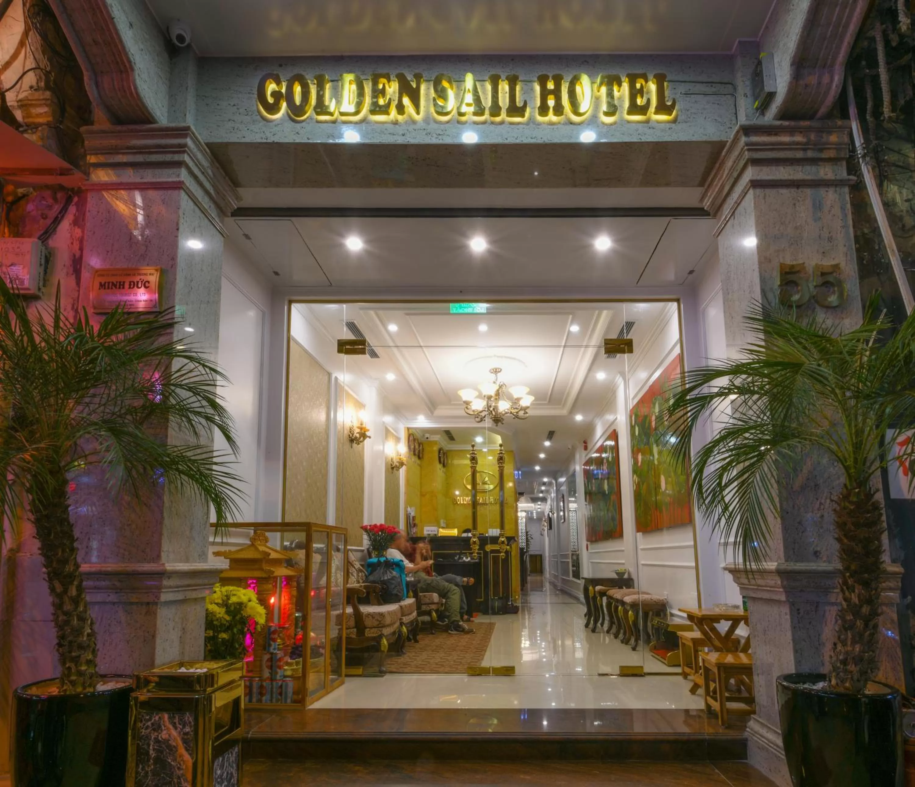 Property building in Golden Sail Hotel & Spa