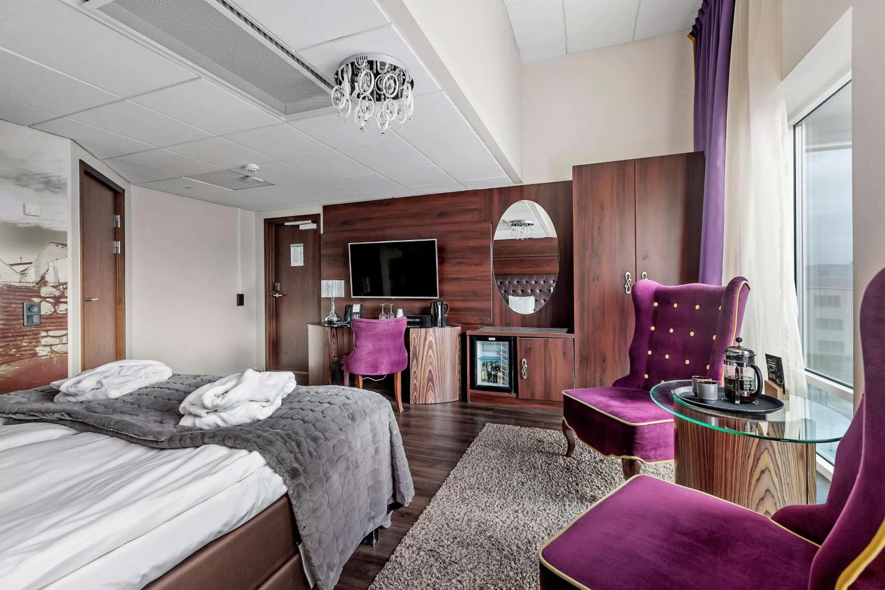 Bedroom, Bed in Best Western Plus Savoy Lulea