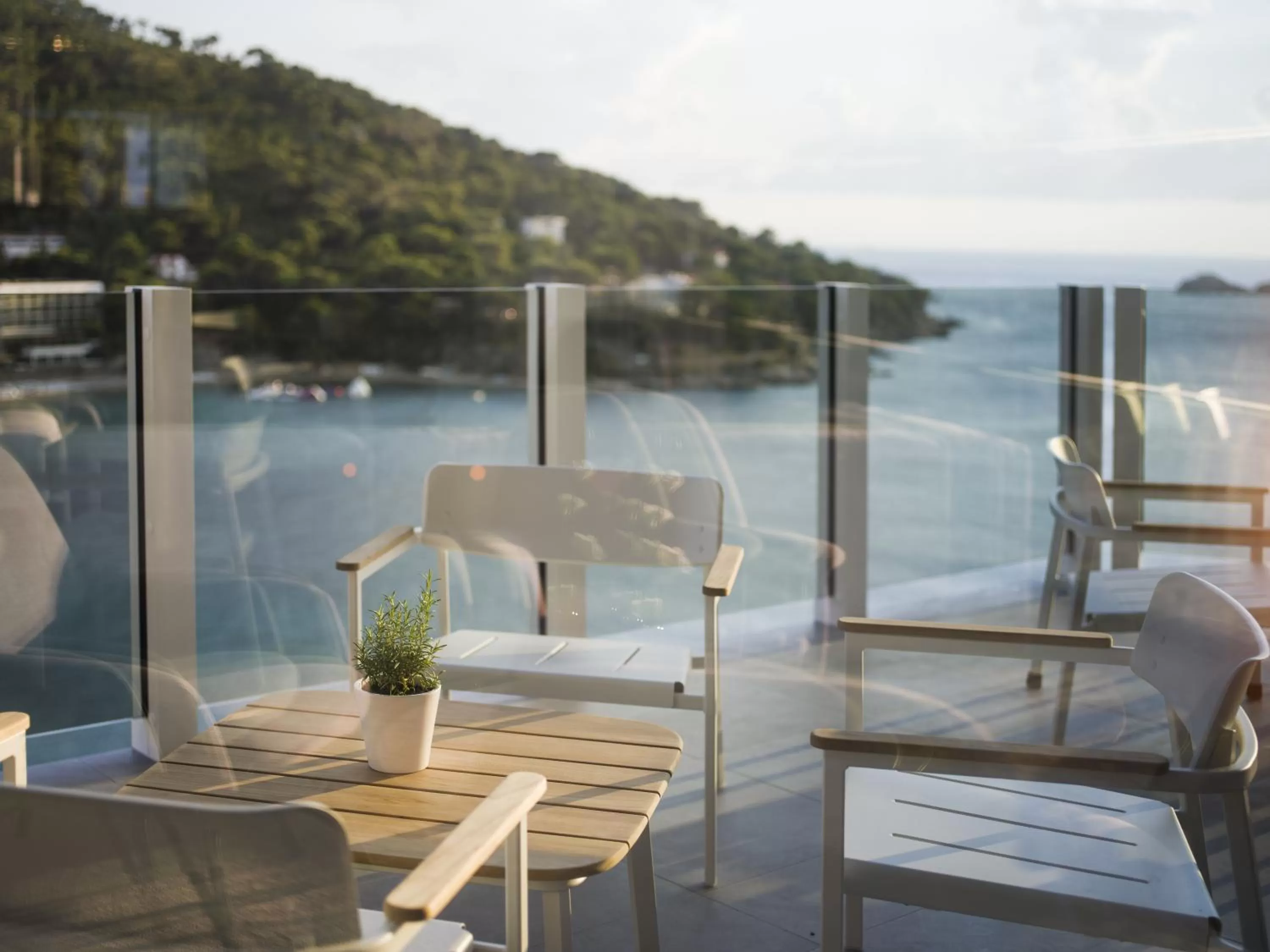 Balcony/Terrace in Hotel Kompas