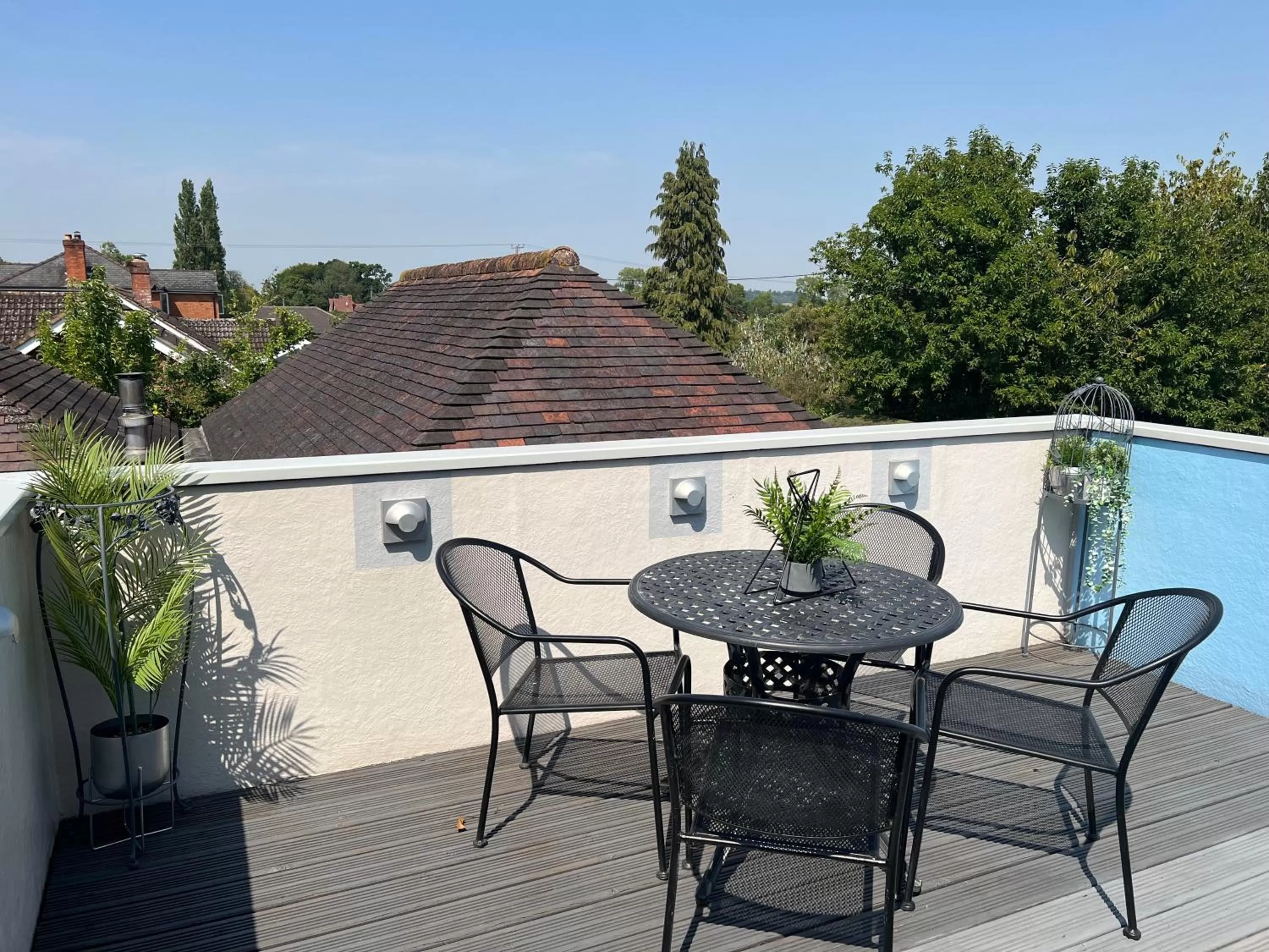 Balcony/Terrace in Orchard Side Bed and Breakfast